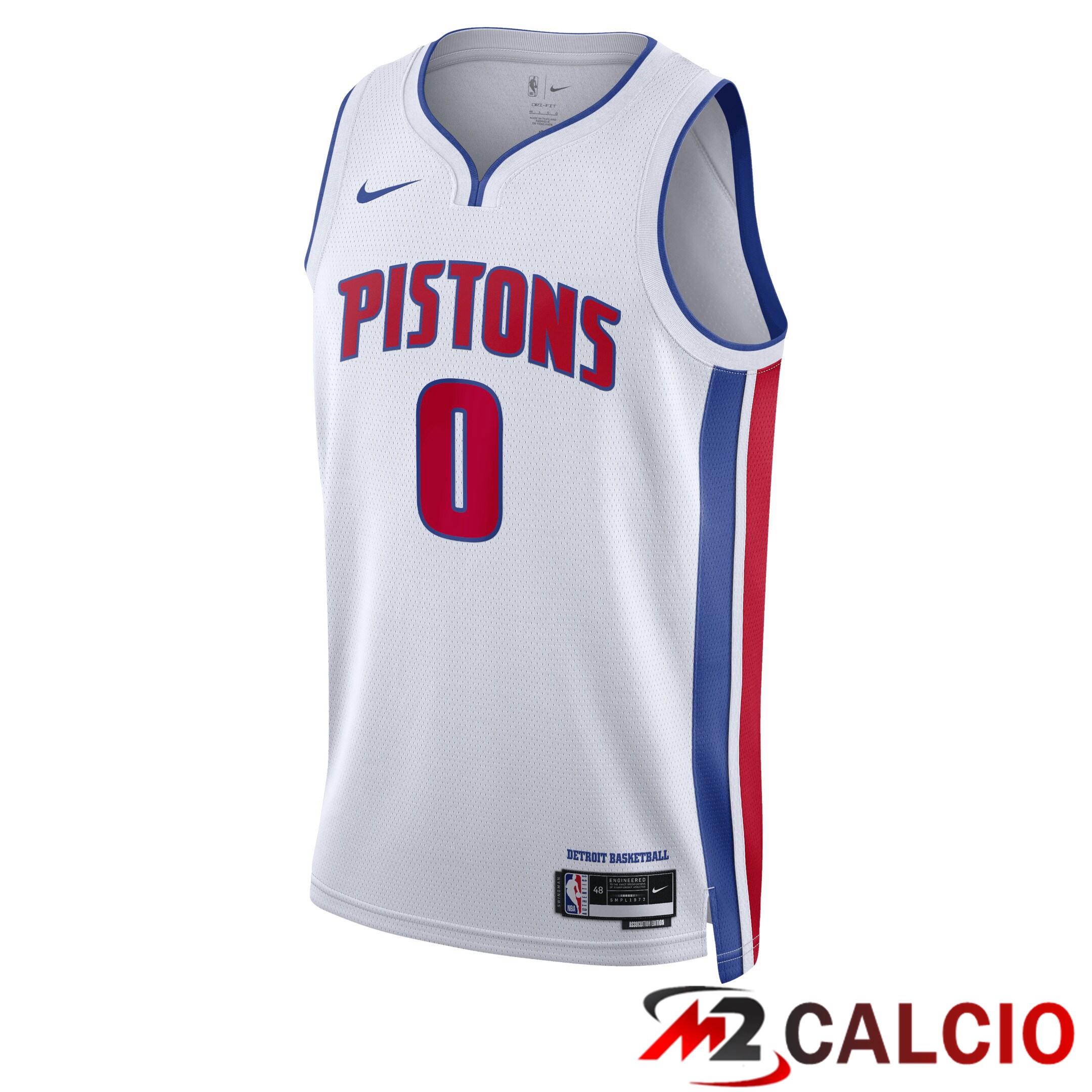 Maglie Detroit Pistons Nike Association Edition Swingman - Bianca - Jalen Duren - Unisex Maglie Detroit Pistons Nike Association Edition Swingman - Bianca - Jalen Duren - Unisex