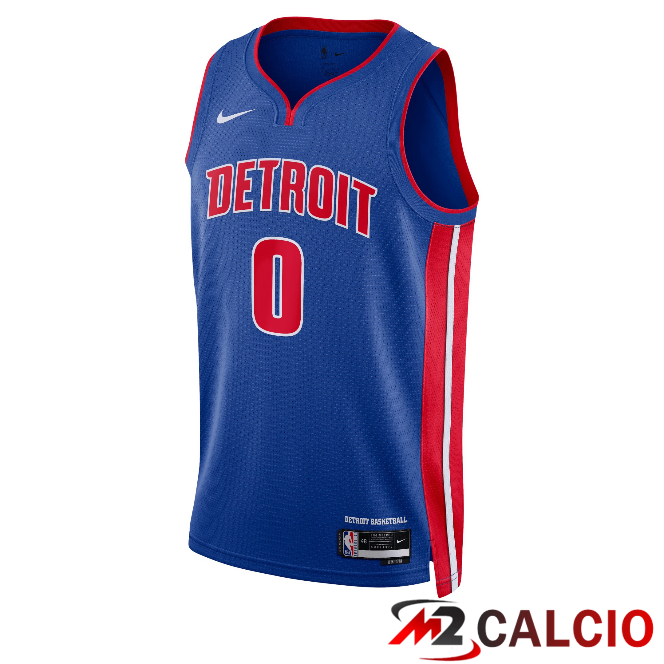 Maglie Detroit Pistons Nike Icon Edition Swingman - Blu - Jalen Duren - Unisex Maglie Detroit Pistons Nike Icon Edition Swingman - Blu - Jalen Duren - Unisex