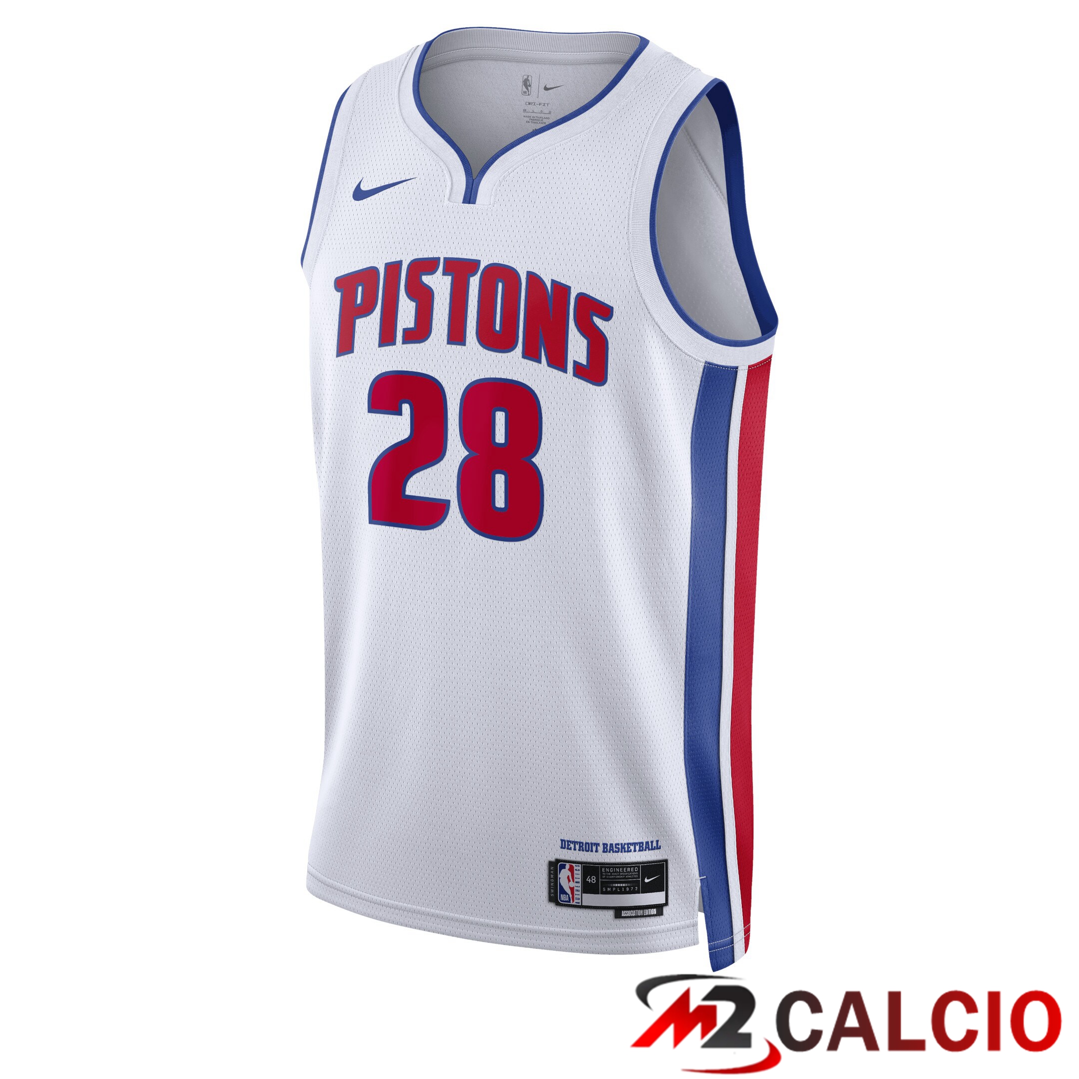 Maglie Detroit Pistons Nike Association Edition Swingman - Bianca - Isaiah Stewart - Unisex Maglie Detroit Pistons Nike Association Edition Swingman - Bianca - Isaiah Stewart - Unisex