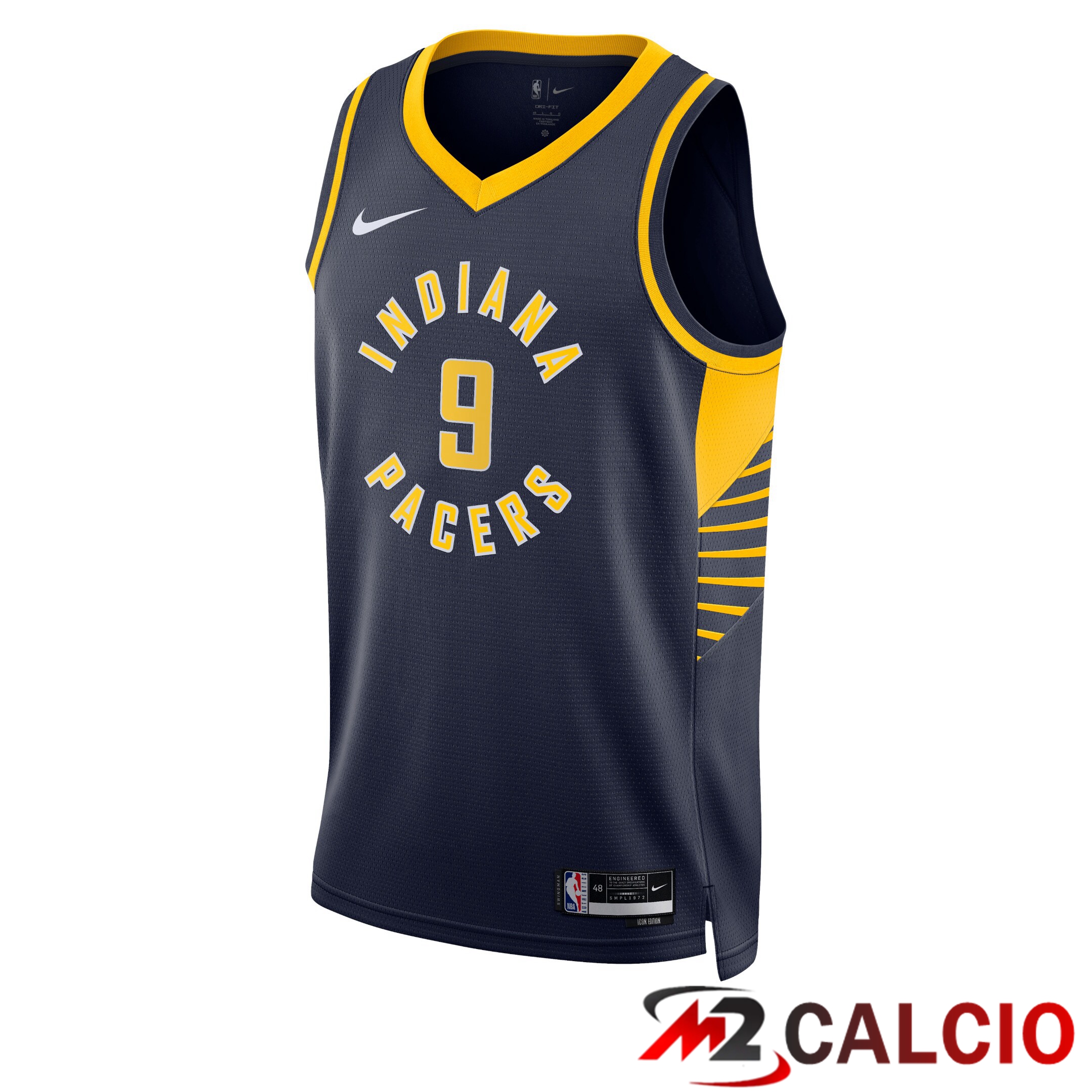 Maglie Indiana Pacers Nike Icon Edition Swingman - Blu Scuro - T.J. Mcconnell-unisex Maglie Indiana Pacers Nike Icon Edition Swingman - Blu Scuro - T.J. Mcconnell-unisex