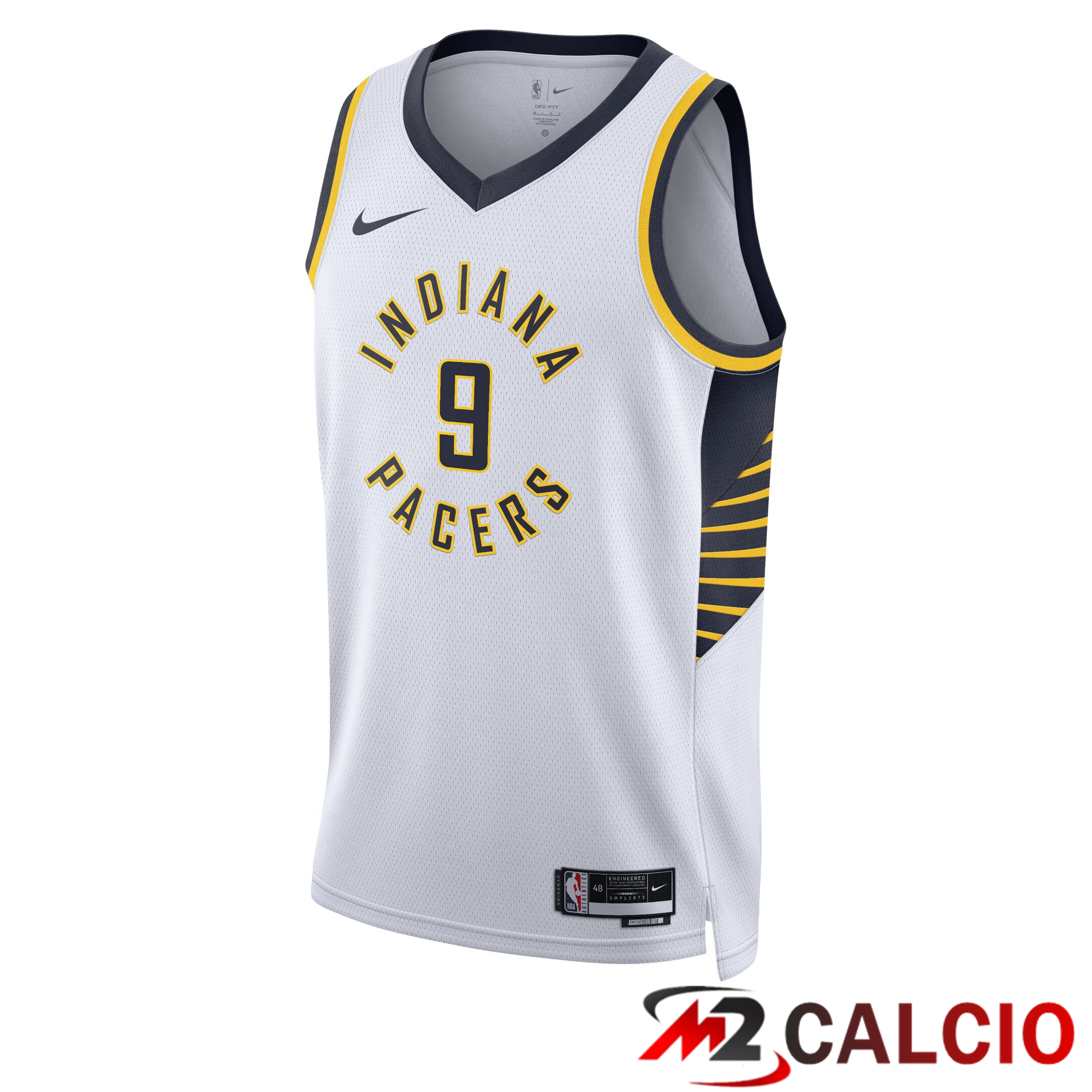 Maglie Indiana Pacers Nike Association Edition Swingman - Bianco - T.J. Mcconnell-unisex Maglie Indiana Pacers Nike Association Edition Swingman - Bianco - T.J. Mcconnell-unisex