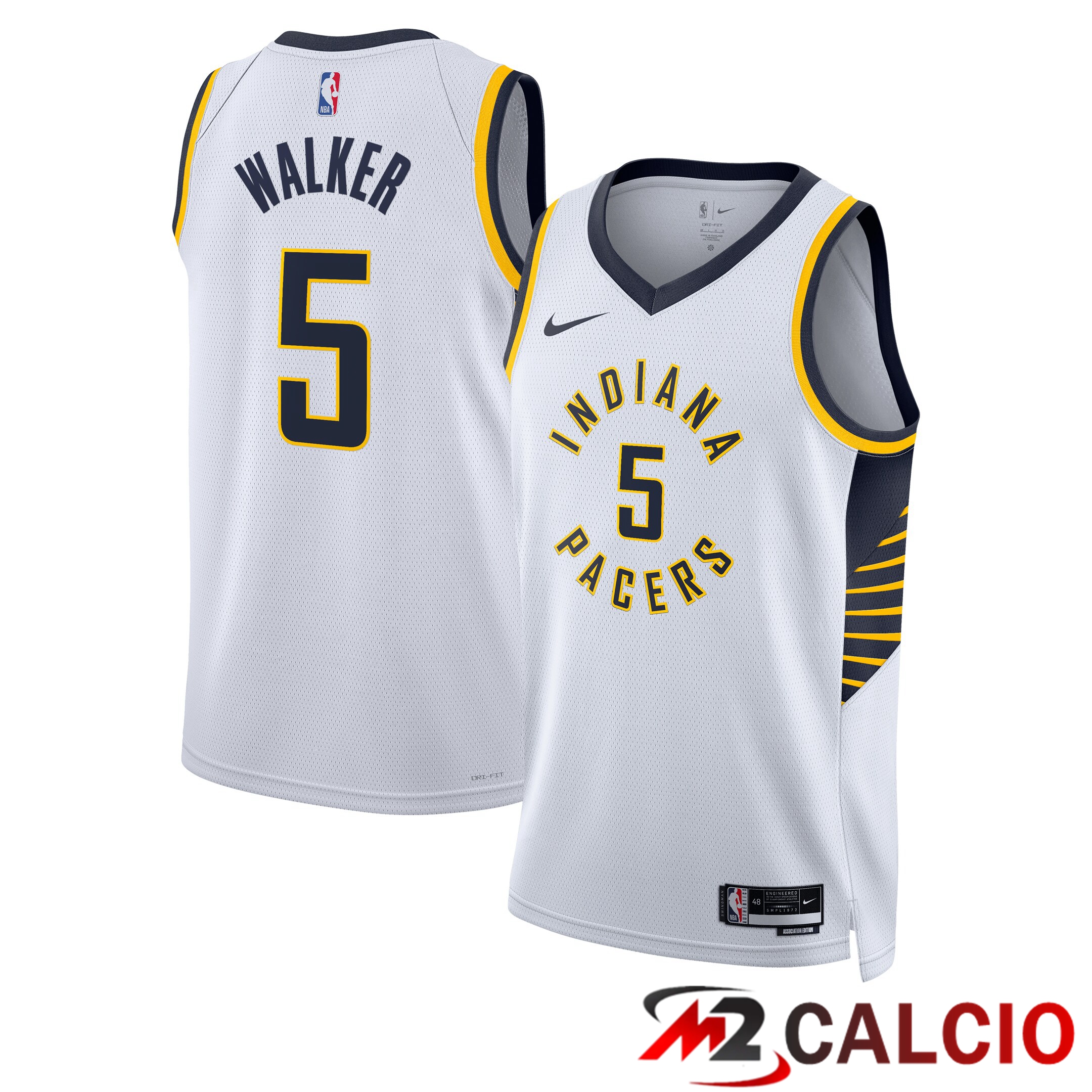 Maglie Indiana Pacers Nike Association Edition Swingman - Bianca - Jarace Walker - Unisex Maglie Indiana Pacers Nike Association Edition Swingman - Bianca - Jarace Walker - Unisex