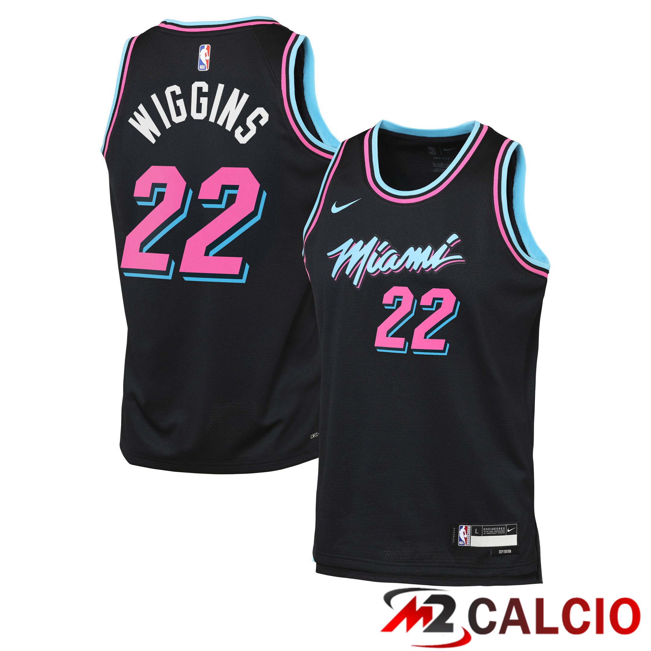 Maglie Miami Heat Nike 2025/26 City Edition Swingman - Nera - Andrew Wiggins - Ragazzi Maglie Miami Heat Nike 2025/26 City Edition Swingman - Nera - Andrew Wiggins - Ragazzi