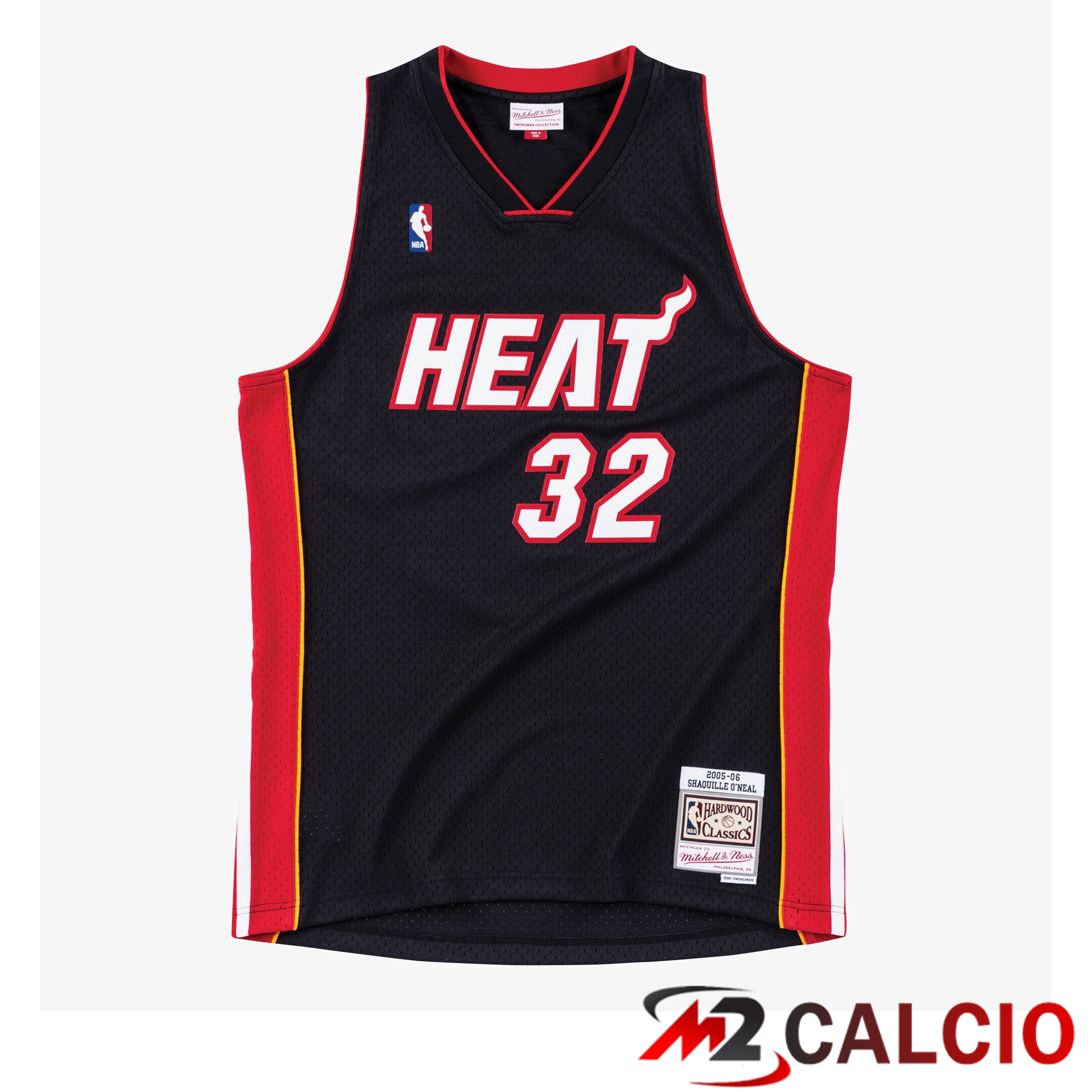 Maglie Swingman Mitchell & Ness Dei Miami Heat, Shaquille O'neal, 2005-06 Maglie Swingman Mitchell & Ness Dei Miami Heat, Shaquille O'neal, 2005-06