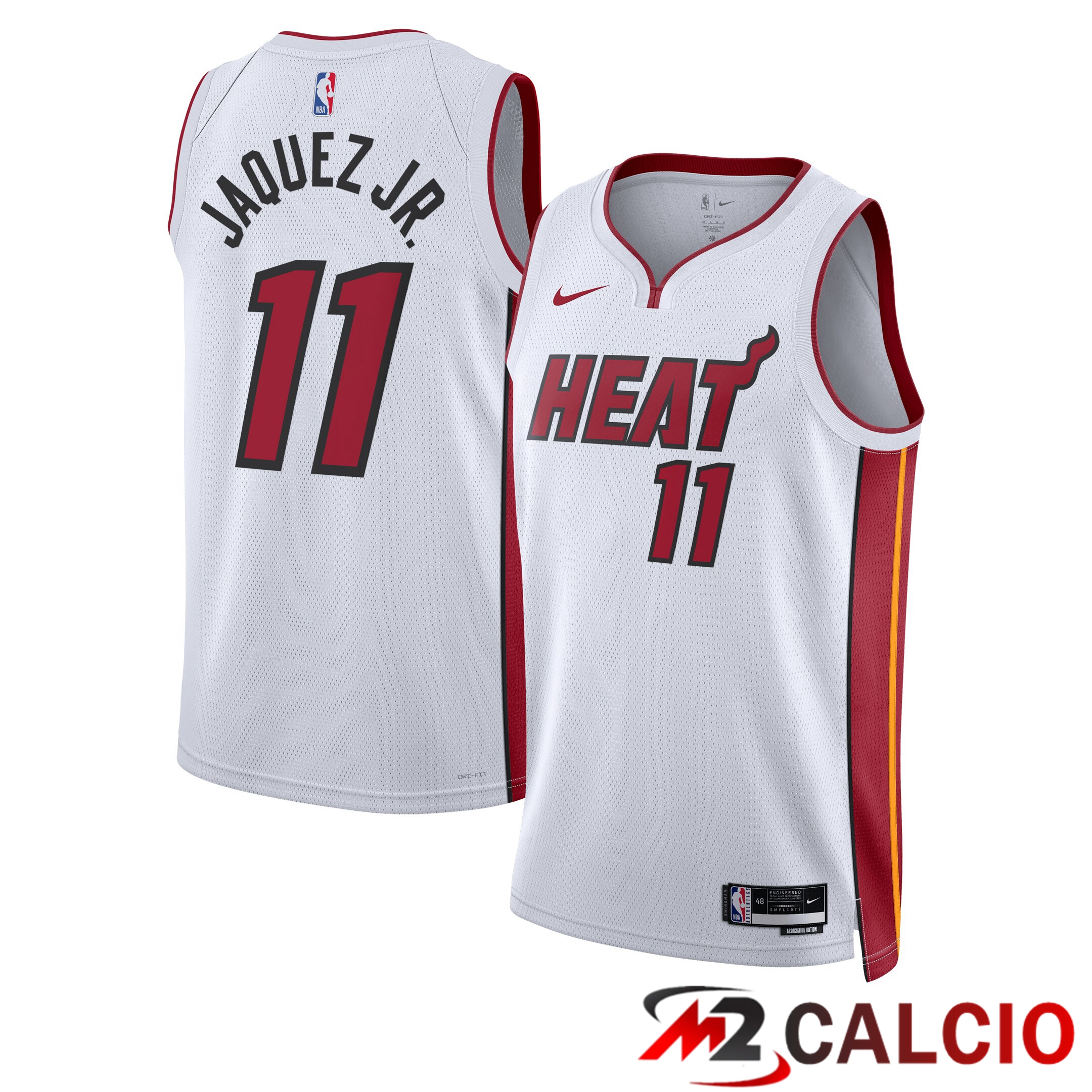 Maglie Miami Heat Nike Association Edition Swingman - Bianca - Jaime Jaquez Jr. - Unisex Maglie Miami Heat Nike Association Edition Swingman - Bianca - Jaime Jaquez Jr. - Unisex