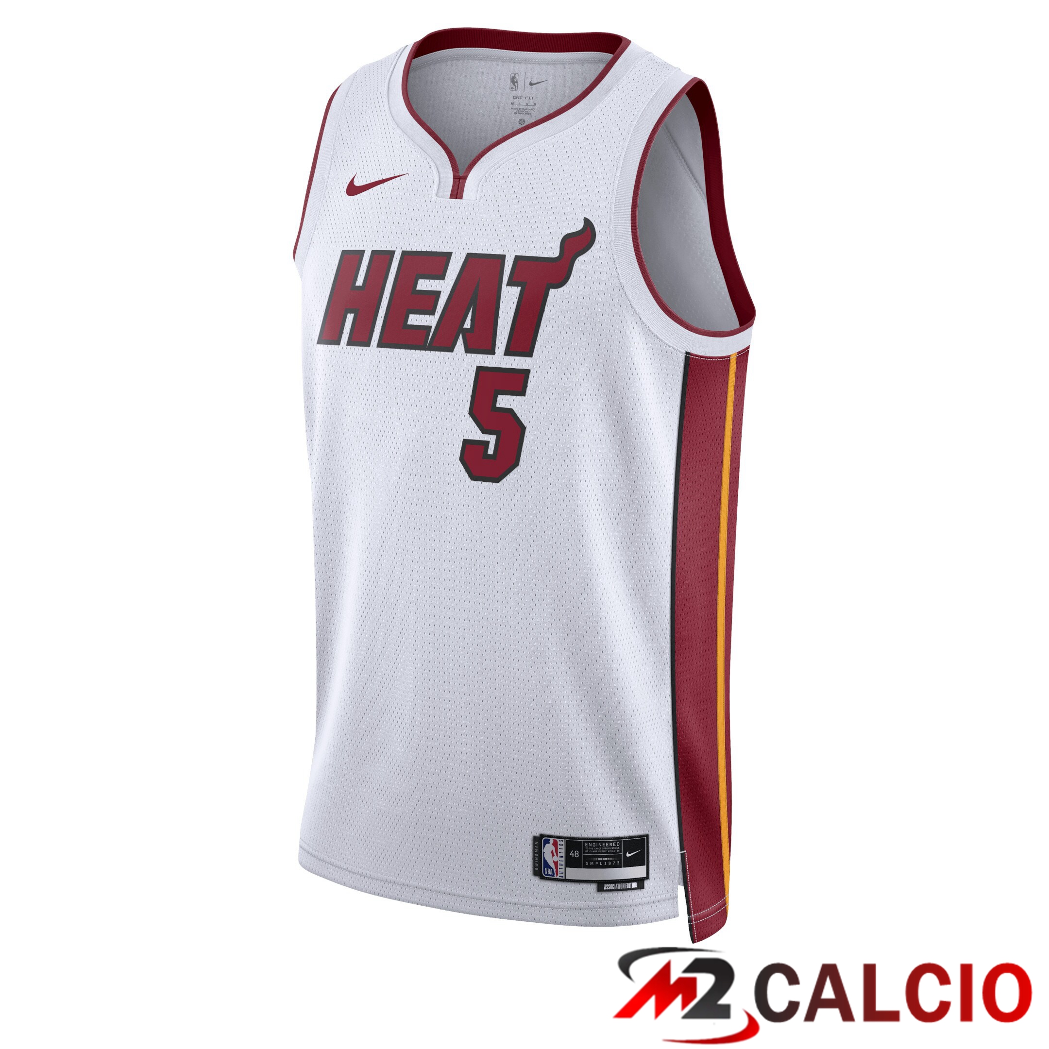 Maglie Miami Heat Nike Association Edition Swingman - Bianca - Nikola Jović - Unisex Maglie Miami Heat Nike Association Edition Swingman - Bianca - Nikola Jović - Unisex