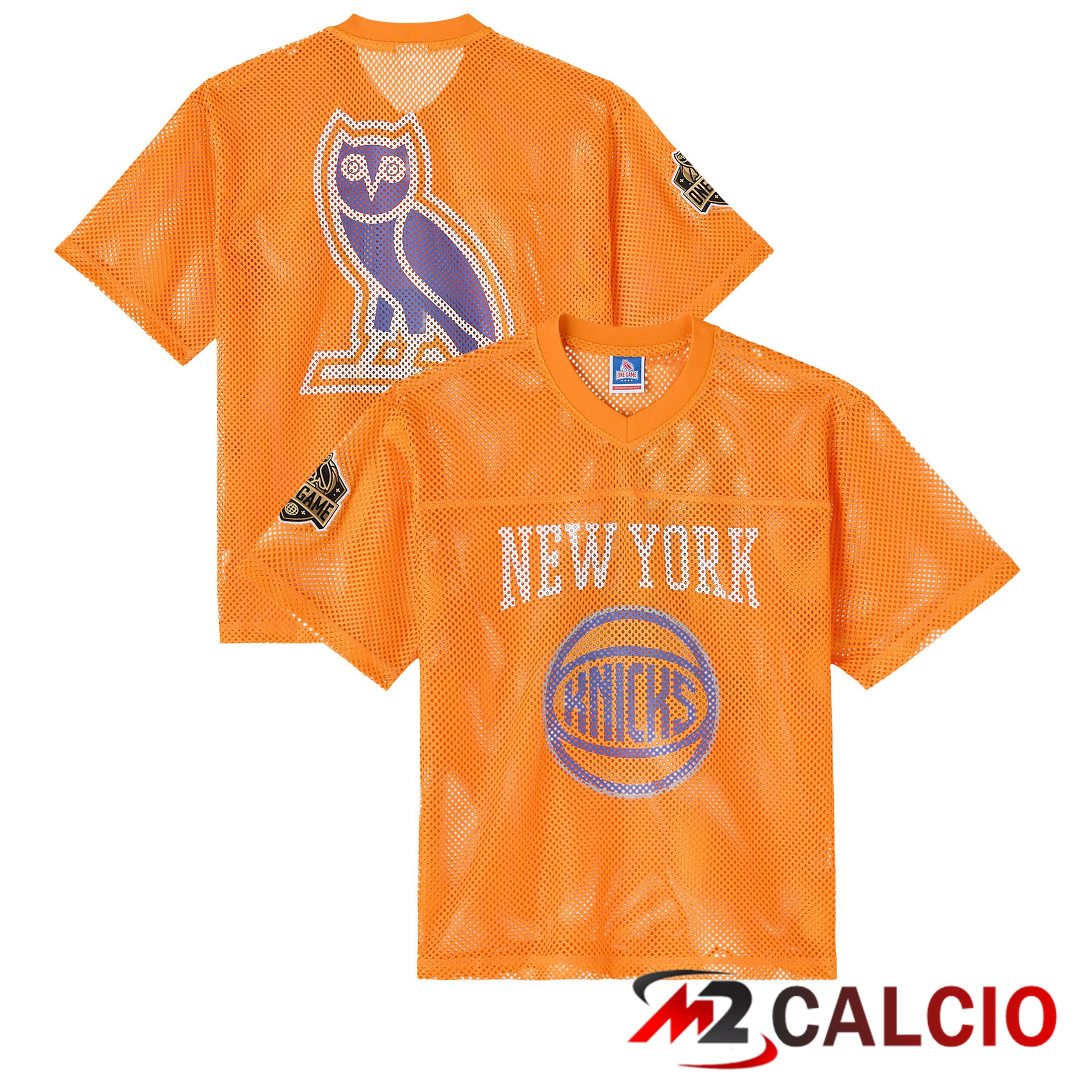 Maglie Da Football In Mesh New York Knicks X Ovo - Uomo Maglie Da Football In Mesh New York Knicks X Ovo - Uomo