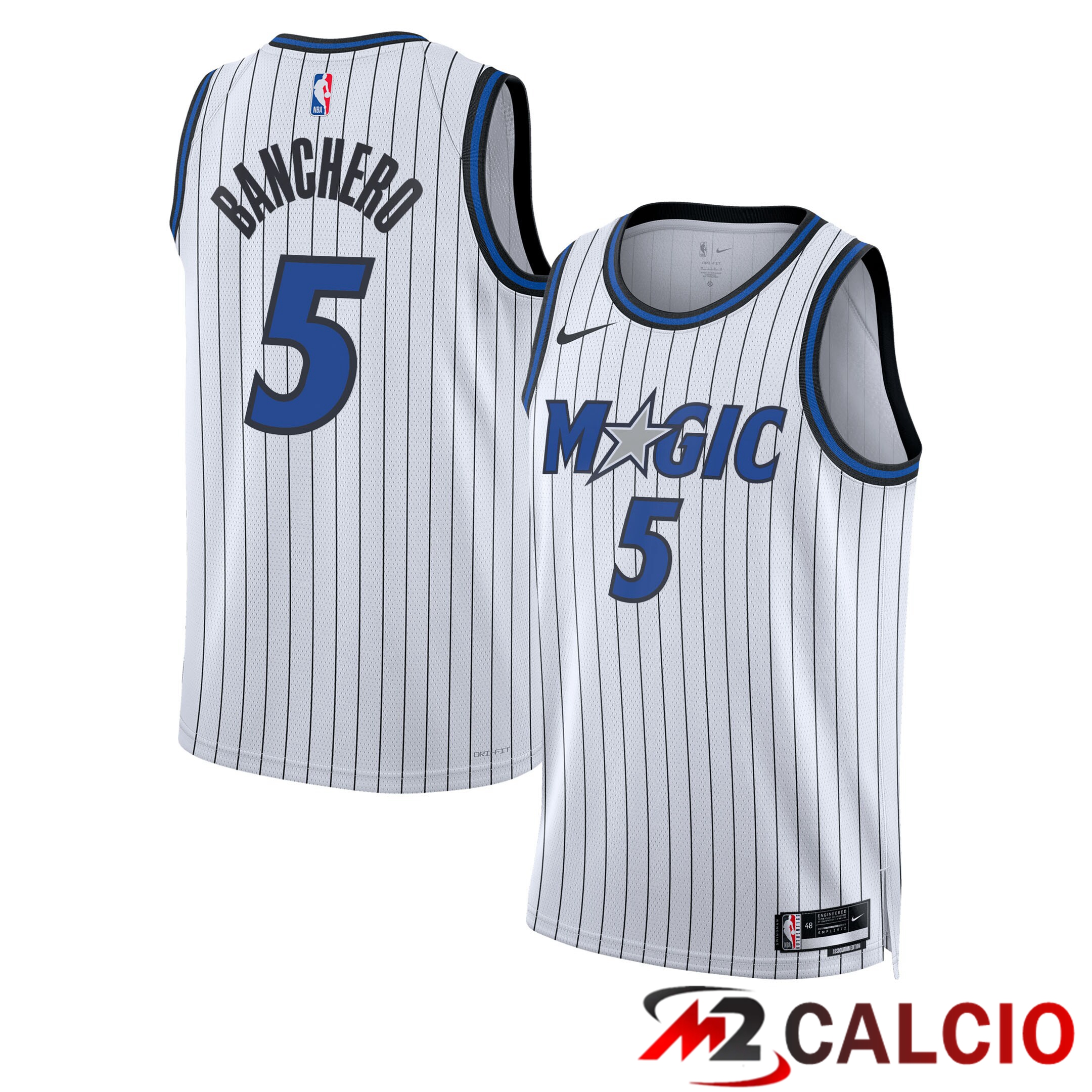 Maglie Nike Replica Association Edition Swingman Degli Orlando Magic - Bianca - Paolo Banchero - Unisex Maglie Nike Replica Association Edition Swingman Degli Orlando Magic - Bianca - Paolo Banchero - Unisex