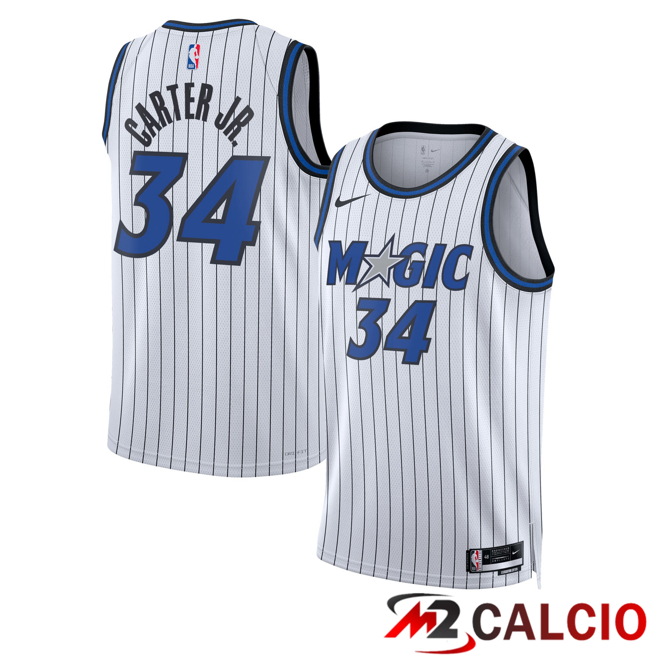 Maglie Nike Replica Association Edition Swingman Degli Orlando Magic - Bianca - Wendell Carter Jr. - Unisex Maglie Nike Replica Association Edition Swingman Degli Orlando Magic - Bianca - Wendell Carter Jr. - Unisex