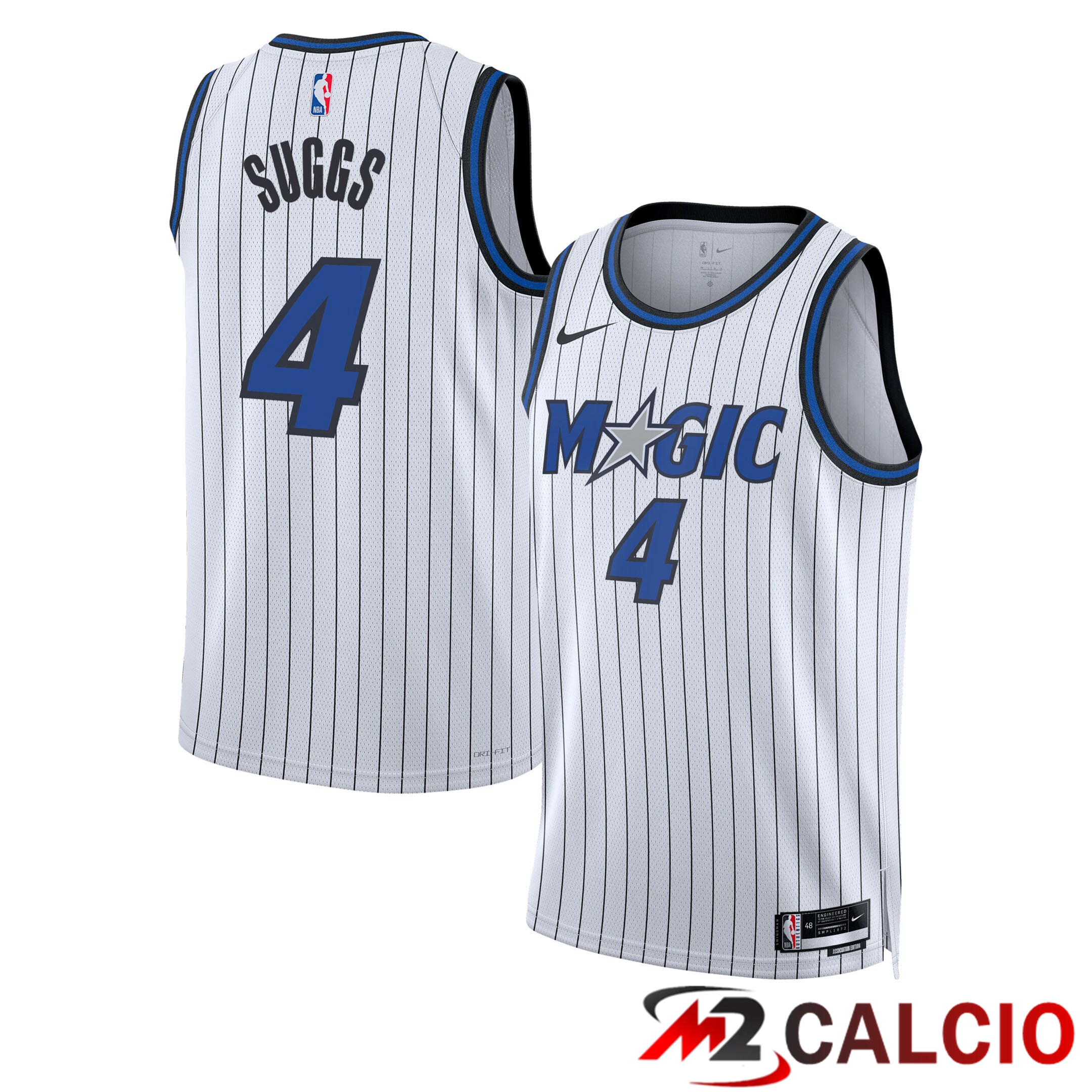 Maglie Nike Replica Association Edition Swingman Degli Orlando Magic - Bianca - Jalen Suggs - Unisex Maglie Nike Replica Association Edition Swingman Degli Orlando Magic - Bianca - Jalen Suggs - Unisex