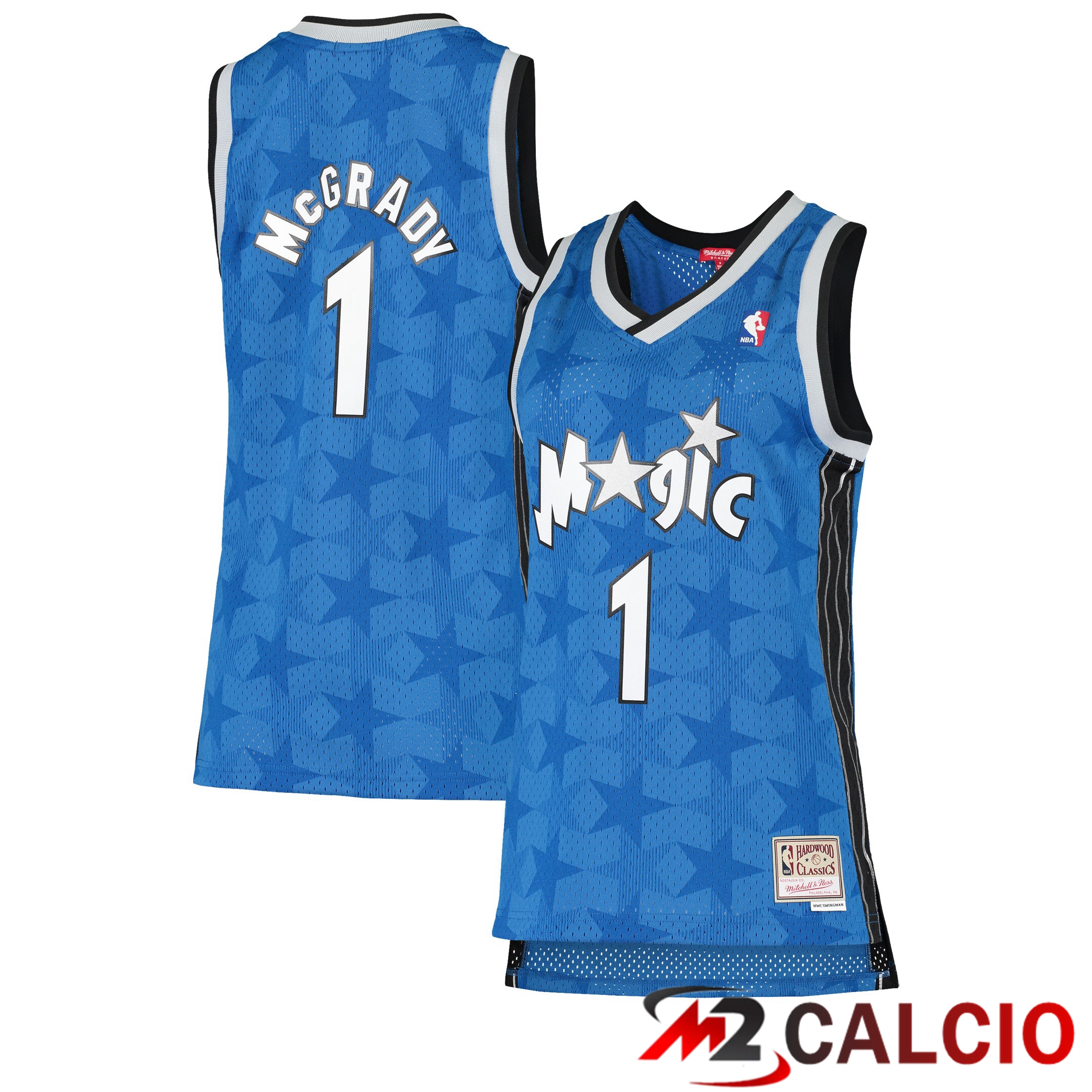 Maglie Blue Orlando Magic Swingman Hardwood Classics 2000-01 Mitchell & Ness - Tracy Mcgrady Maglie Blue Orlando Magic Swingman Hardwood Classics 2000-01 Mitchell & Ness - Tracy Mcgrady