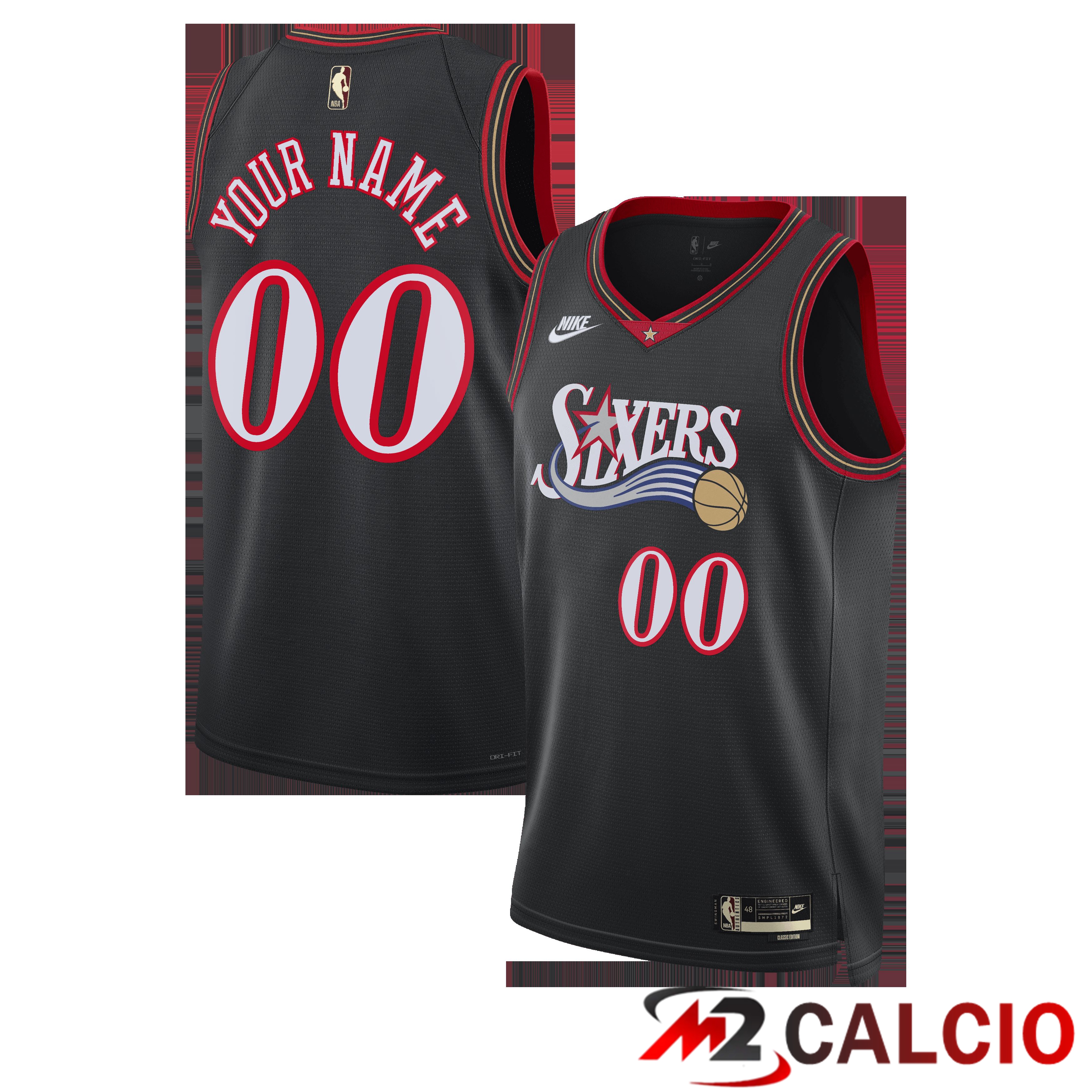 Maglie Nike Classic Edition Dei Philadelphia 76ers - Unisex Maglie Nike Classic Edition Dei Philadelphia 76ers - Unisex