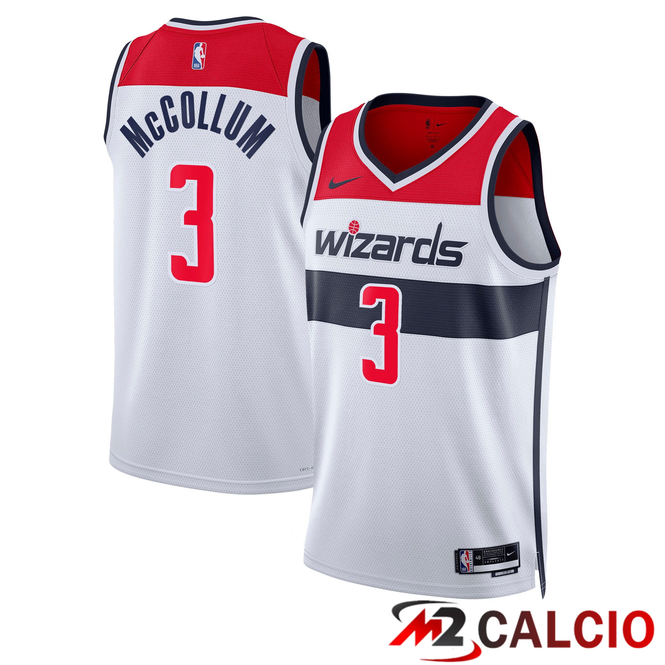 Maglie Washington Wizards Nike Association Edition Swingman - Bianca - Cj Mccollum - Unisex Maglie Washington Wizards Nike Association Edition Swingman - Bianca - Cj Mccollum - Unisex