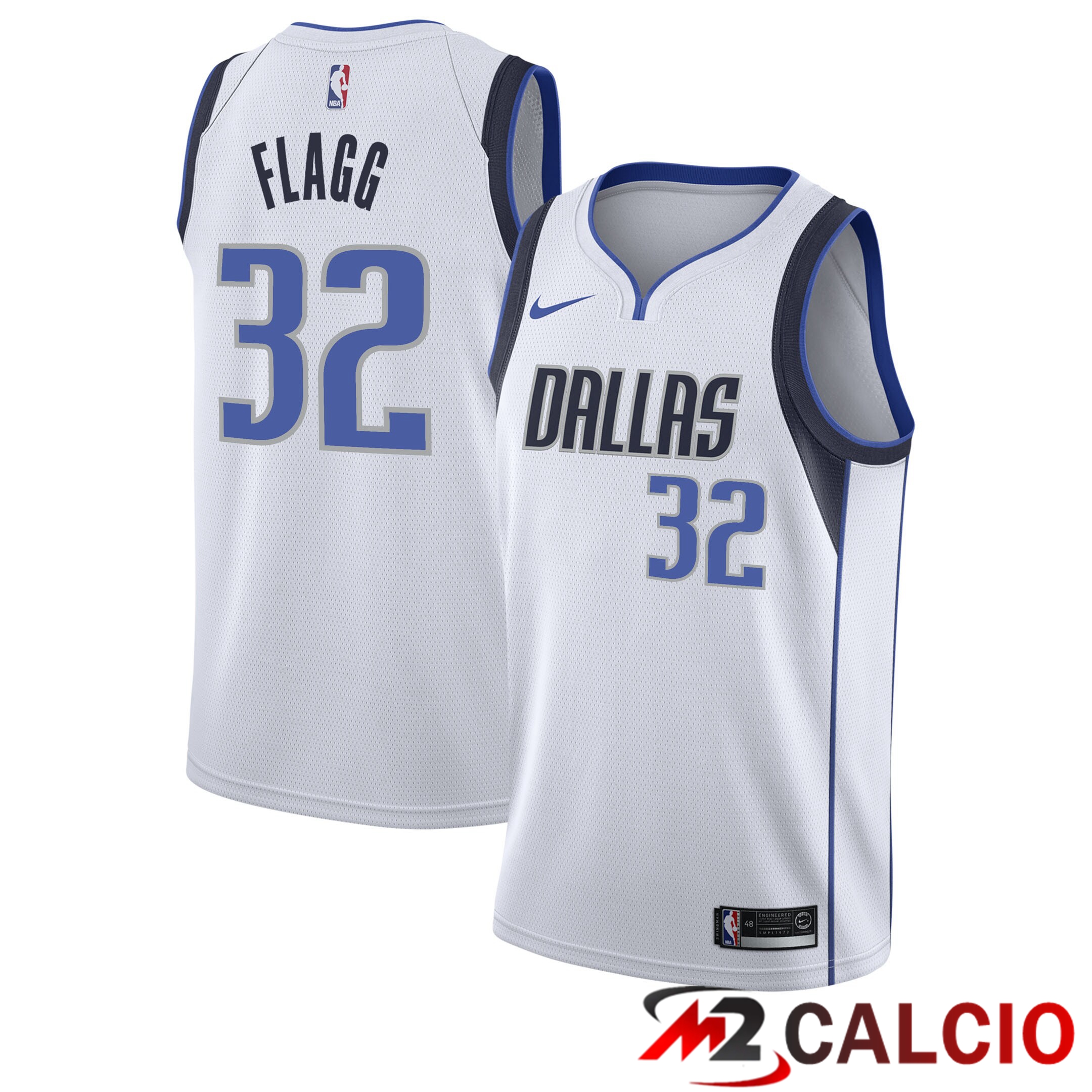 Maglie Dallas Mavericks Nike Association Edition Swingman NBA 2025, Prima Scelta Al Draft - Bianca - Cooper Flagg - Bambino Maglie Dallas Mavericks Nike Association Edition Swingman NBA 2025, Prima Scelta Al Draft - Bianca - Cooper Flagg - Bambino