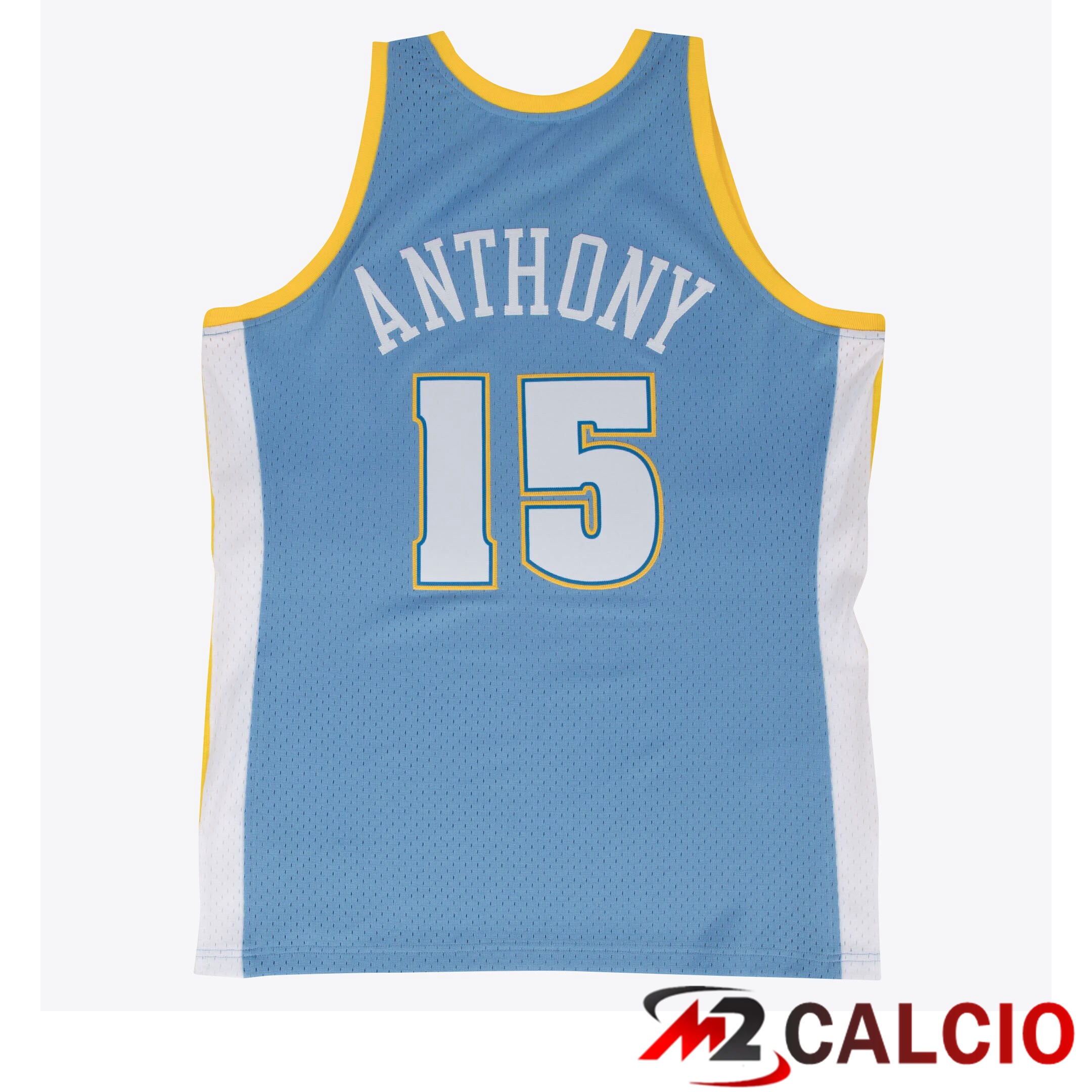 Maglie Denver Nuggets Carmelo Anthony Canottiera Swingman - Hardwood Classics Road - Uomo Maglie Denver Nuggets Carmelo Anthony Canottiera Swingman - Hardwood Classics Road - Uomo