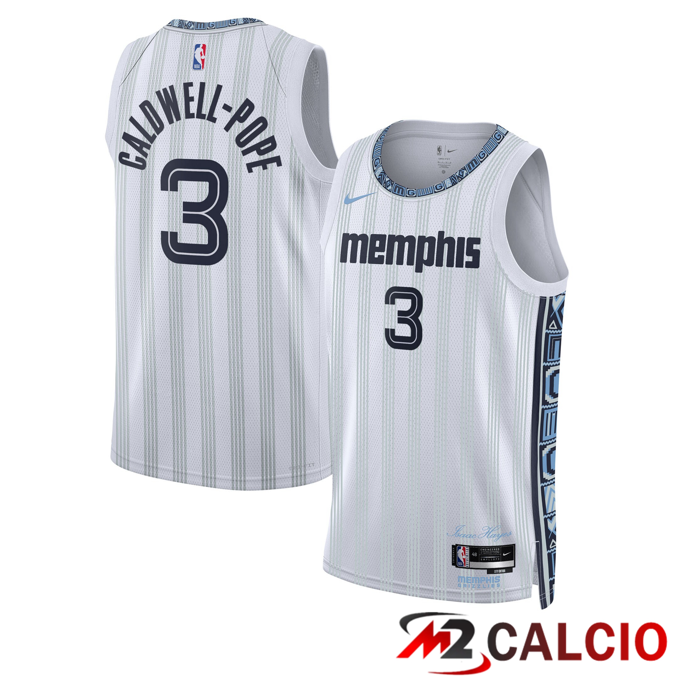 Maglie Memphis Grizzlies Nike 2025/26 City Edition Swingman - Grigia - Kentavious Caldwell-pope - Unisex Maglie Memphis Grizzlies Nike 2025/26 City Edition Swingman - Grigia - Kentavious Caldwell-pope - Unisex