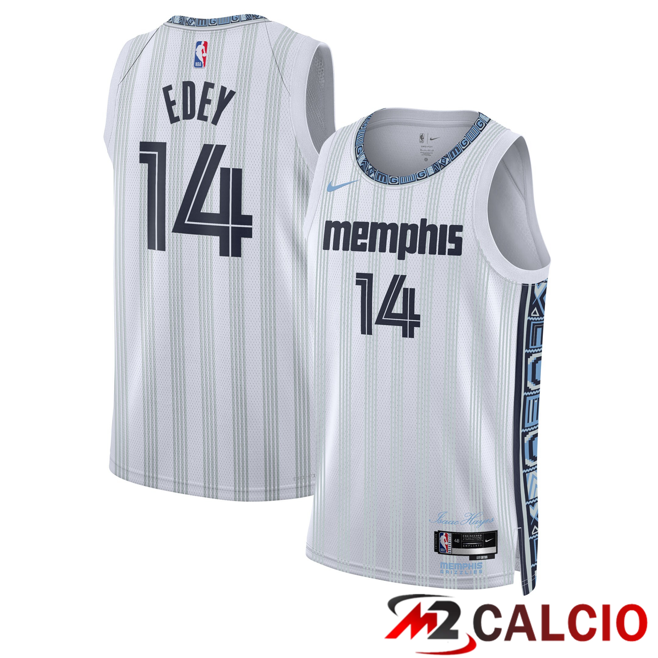 Maglie Memphis Grizzlies Nike 2025/26 City Edition Swingman - Grigia - Zach Edey - Unisex Maglie Memphis Grizzlies Nike 2025/26 City Edition Swingman - Grigia - Zach Edey - Unisex