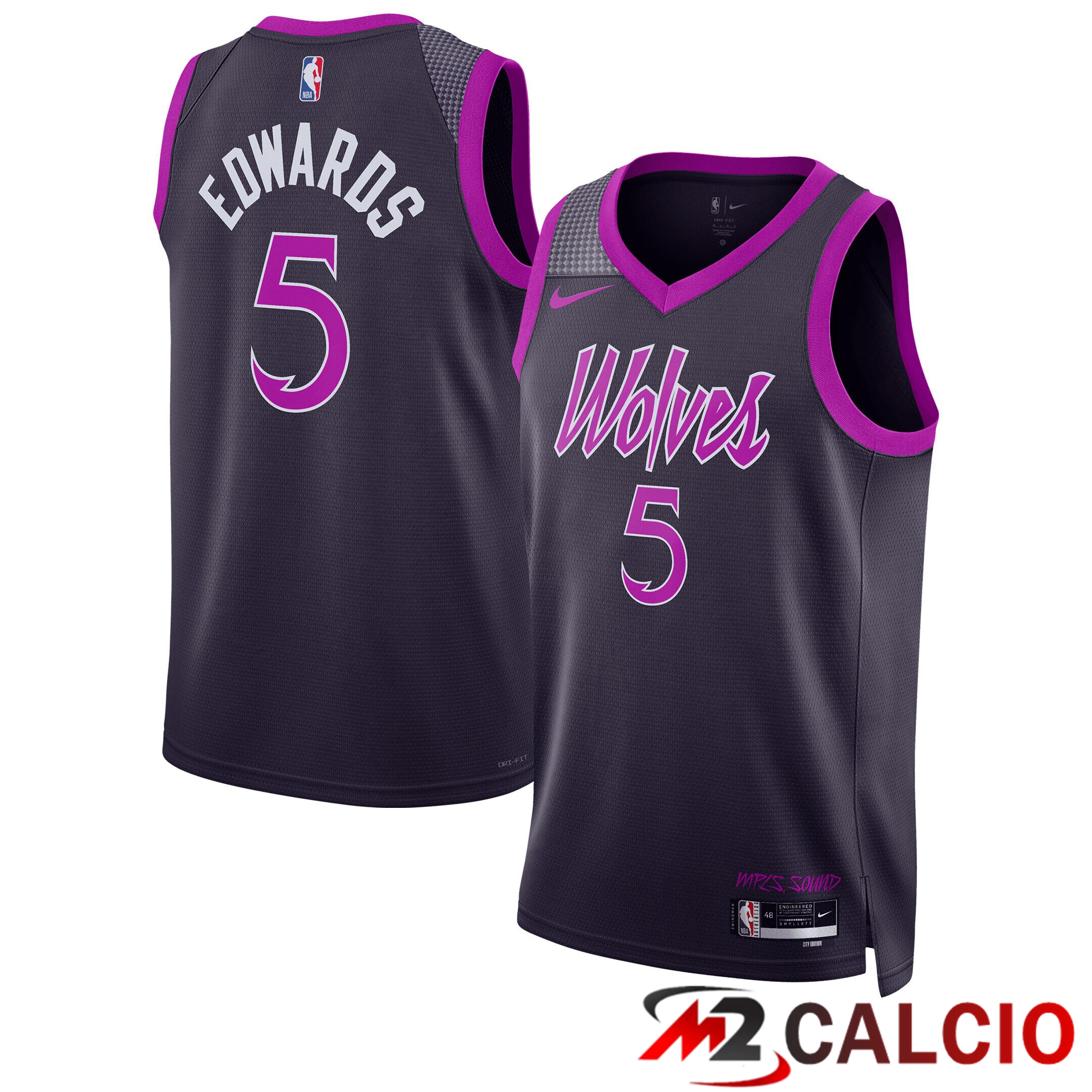 Maglie Minnesota Timberwolves Nike 2025 City Edition - Edwards - Unisex Maglie Minnesota Timberwolves Nike 2025 City Edition - Edwards - Unisex