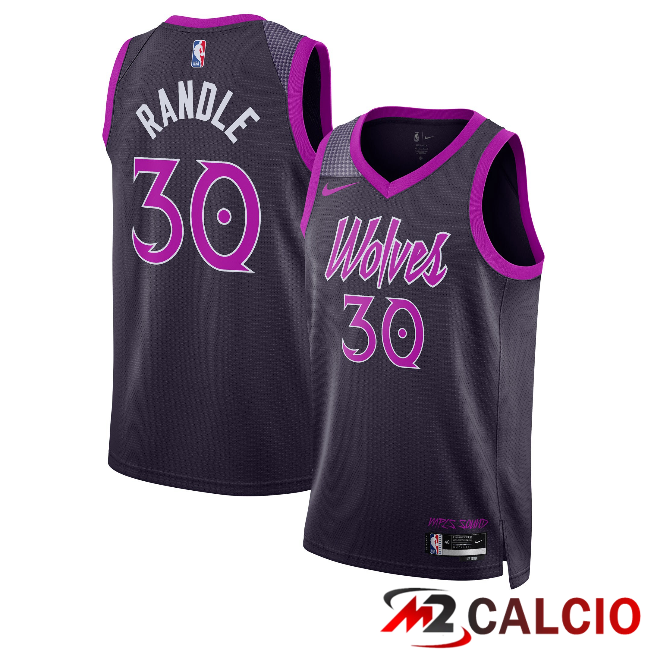 Maglie Minnesota Timberwolves Nike City Edition Swingman 2025/26 - Nera - Julius Randle - Unisex Maglie Minnesota Timberwolves Nike City Edition Swingman 2025/26 - Nera - Julius Randle - Unisex