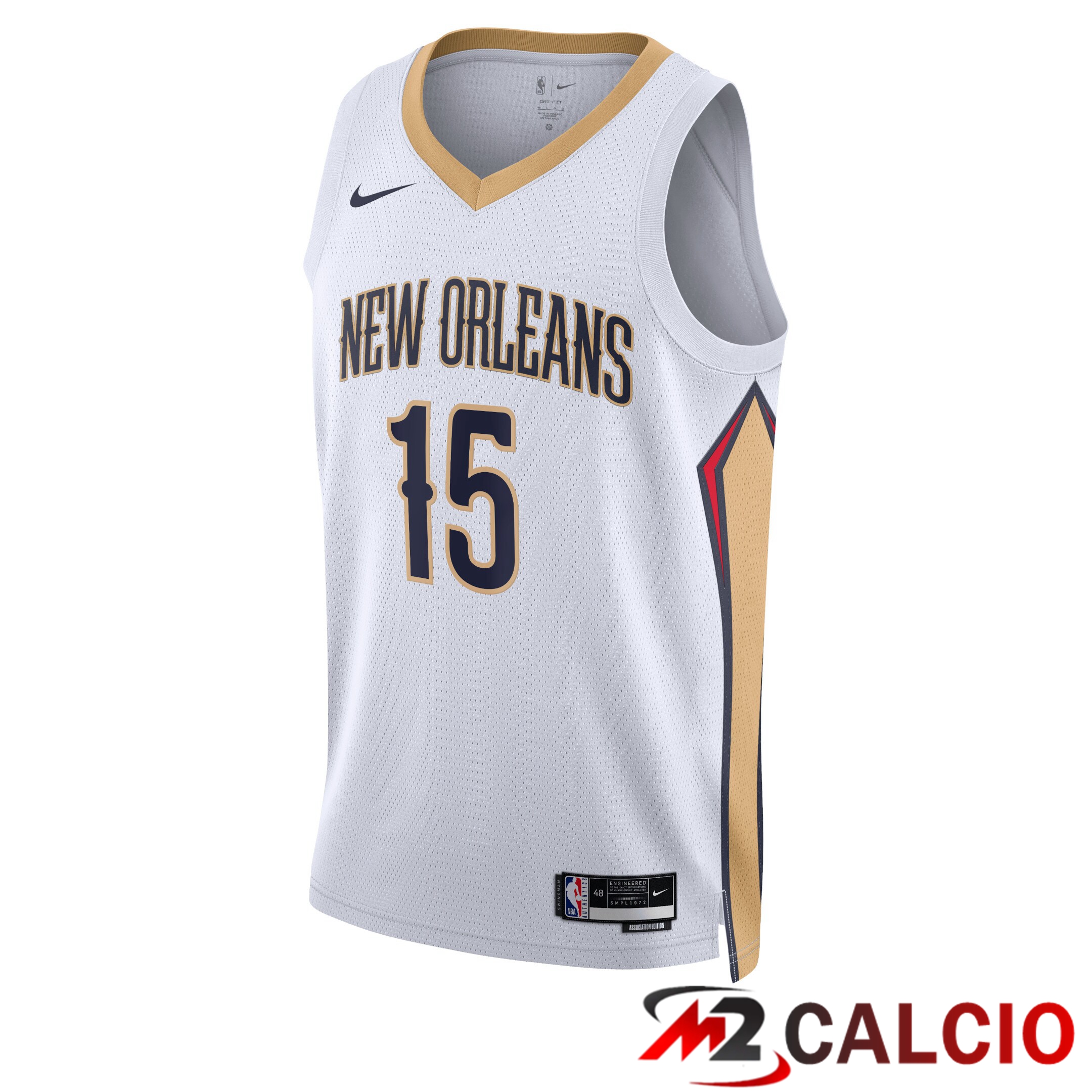 Maglie New Orleans Pelicans Nike Association Edition Swingman - Bianca - Jose Alvarado - Unisex Maglie New Orleans Pelicans Nike Association Edition Swingman - Bianca - Jose Alvarado - Unisex
