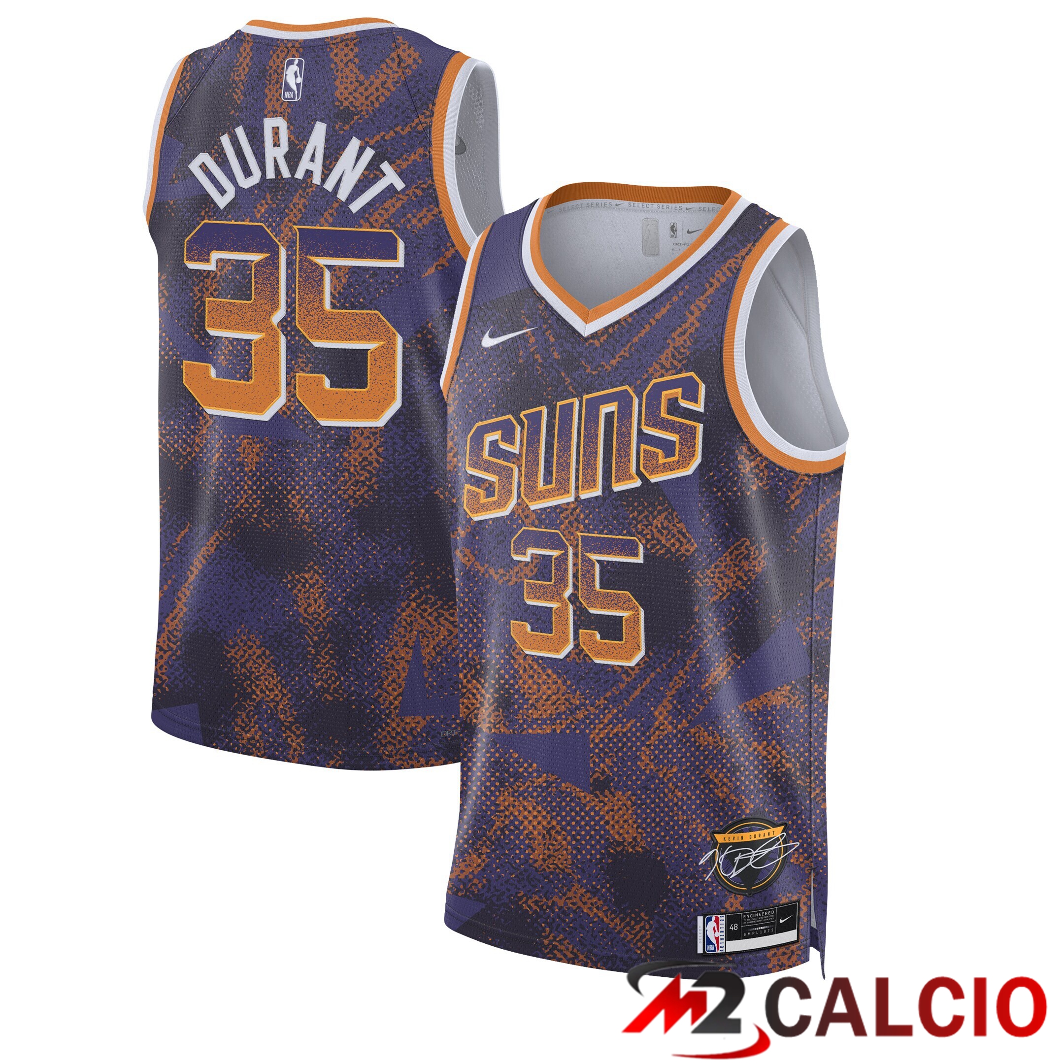 Maglie Nike 2025 Select Series Dei Phoenix Suns - Kevin Durant - Uomo Maglie Nike 2025 Select Series Dei Phoenix Suns - Kevin Durant - Uomo