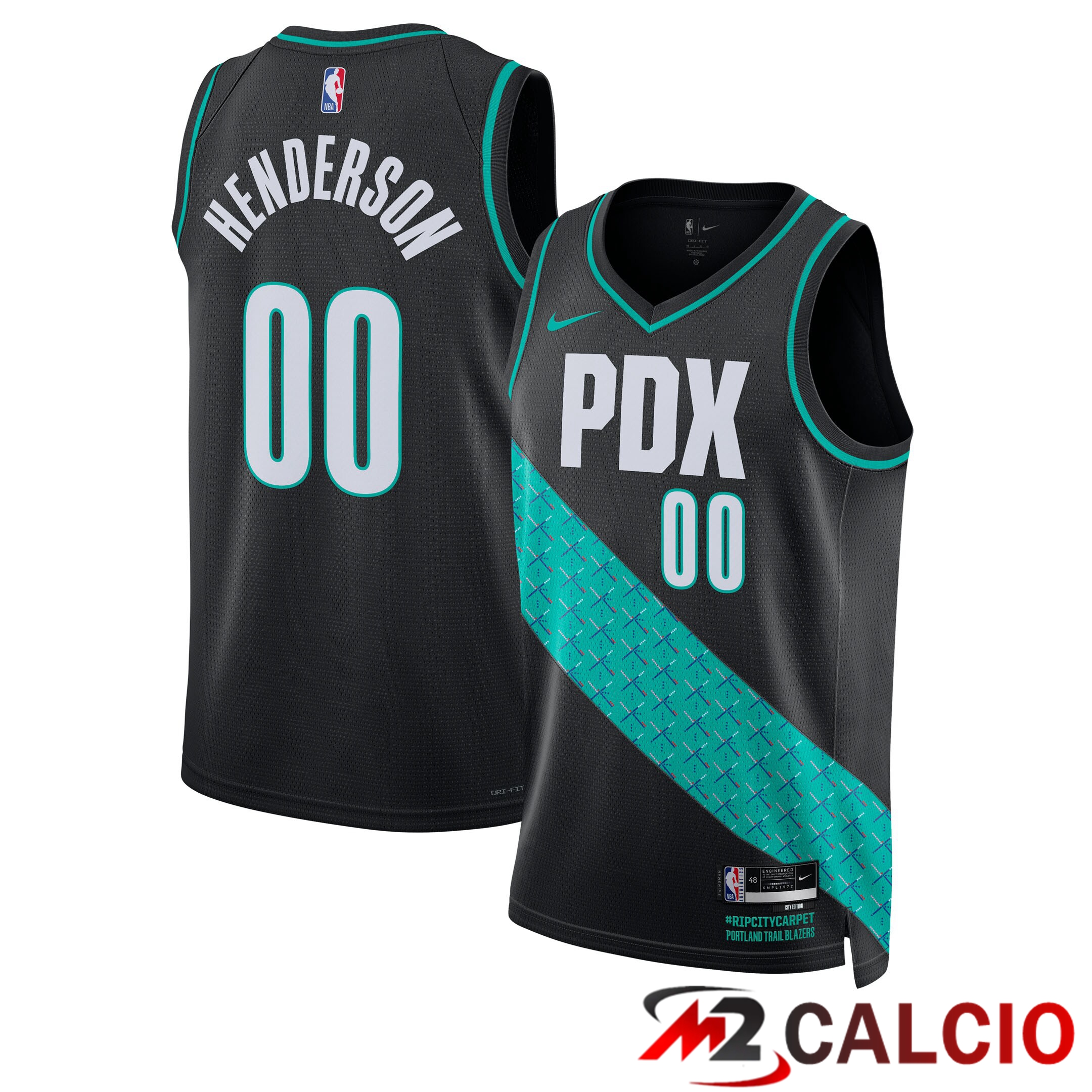 Maglie Portland Trail Blazers Nike City Edition Swingman 2025/26 - Nera - Scoot Henderson - Unisex Maglie Portland Trail Blazers Nike City Edition Swingman 2025/26 - Nera - Scoot Henderson - Unisex