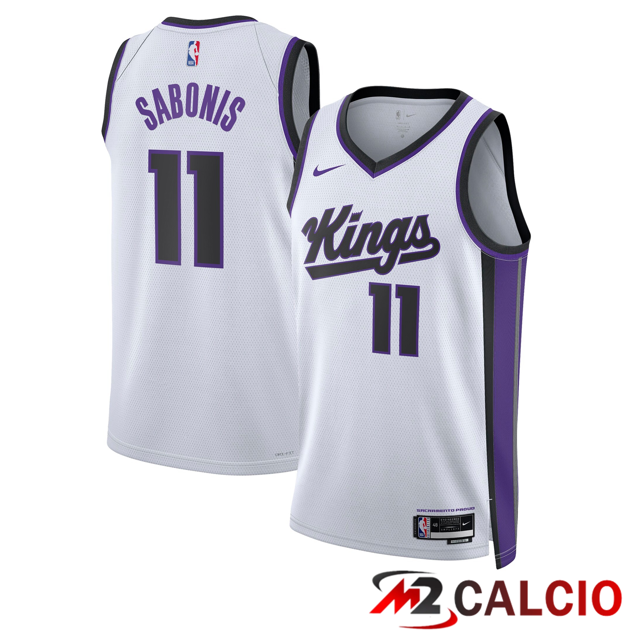 Maglie Sacramento Kings Nike Association Edition Swingman - Bianca - Domantas Sabonis - Unisex Maglie Sacramento Kings Nike Association Edition Swingman - Bianca - Domantas Sabonis - Unisex