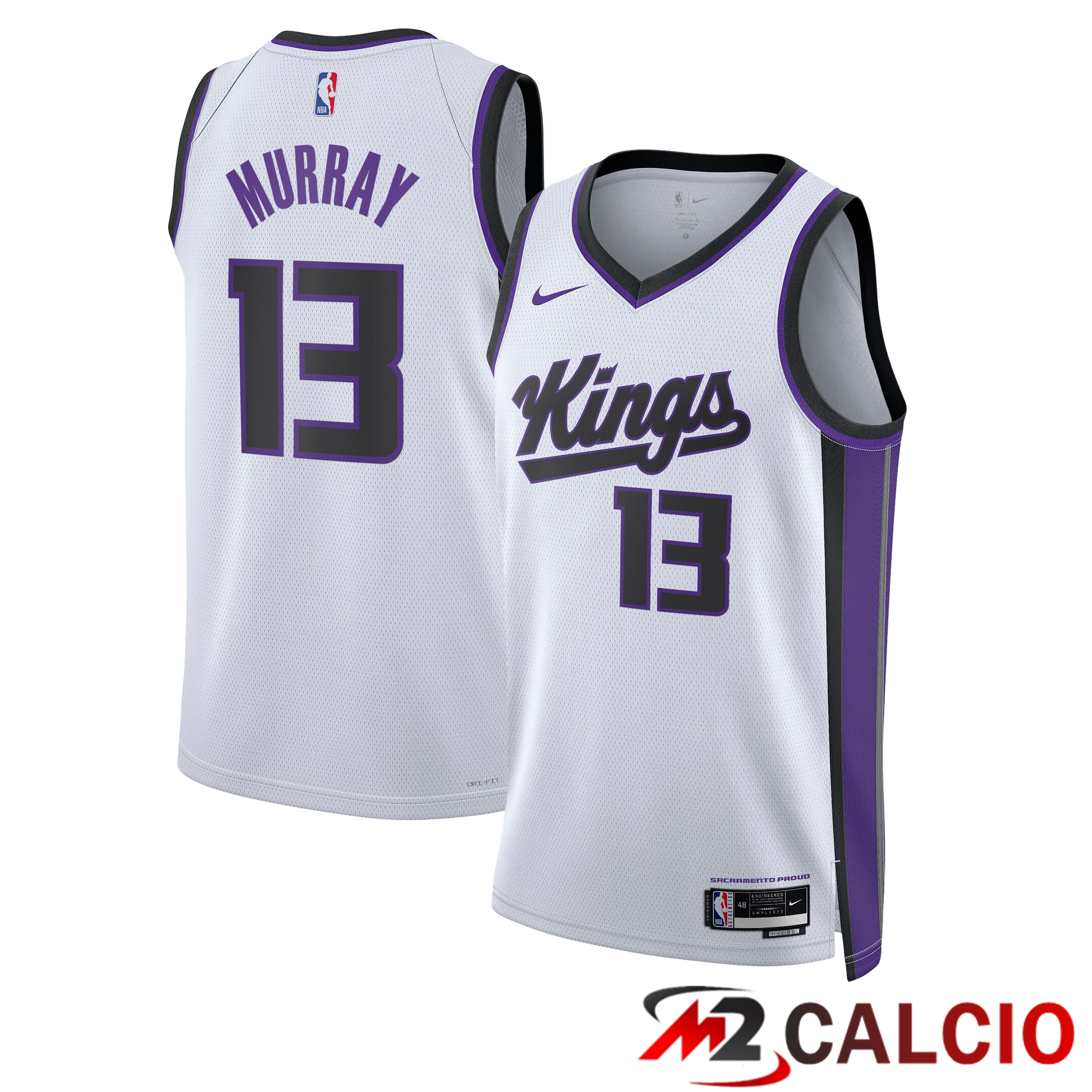 Maglie Sacramento Kings Nike Association Edition Swingman - Bianca - Keegan Murray - Unisex Maglie Sacramento Kings Nike Association Edition Swingman - Bianca - Keegan Murray - Unisex