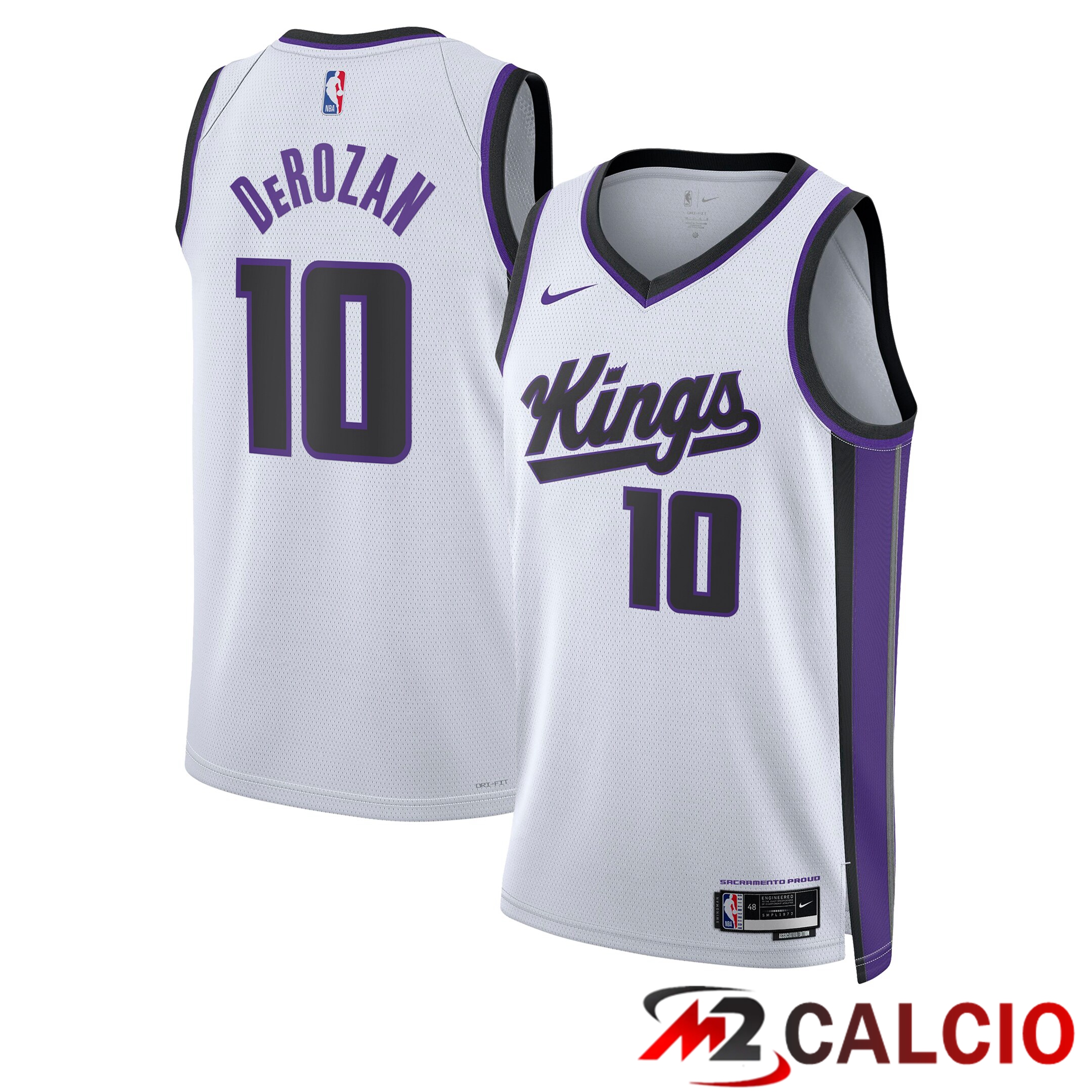 Maglie Sacramento Kings Nike Association Edition Swingman - Bianca - Demar Derozan - Unisex Maglie Sacramento Kings Nike Association Edition Swingman - Bianca - Demar Derozan - Unisex
