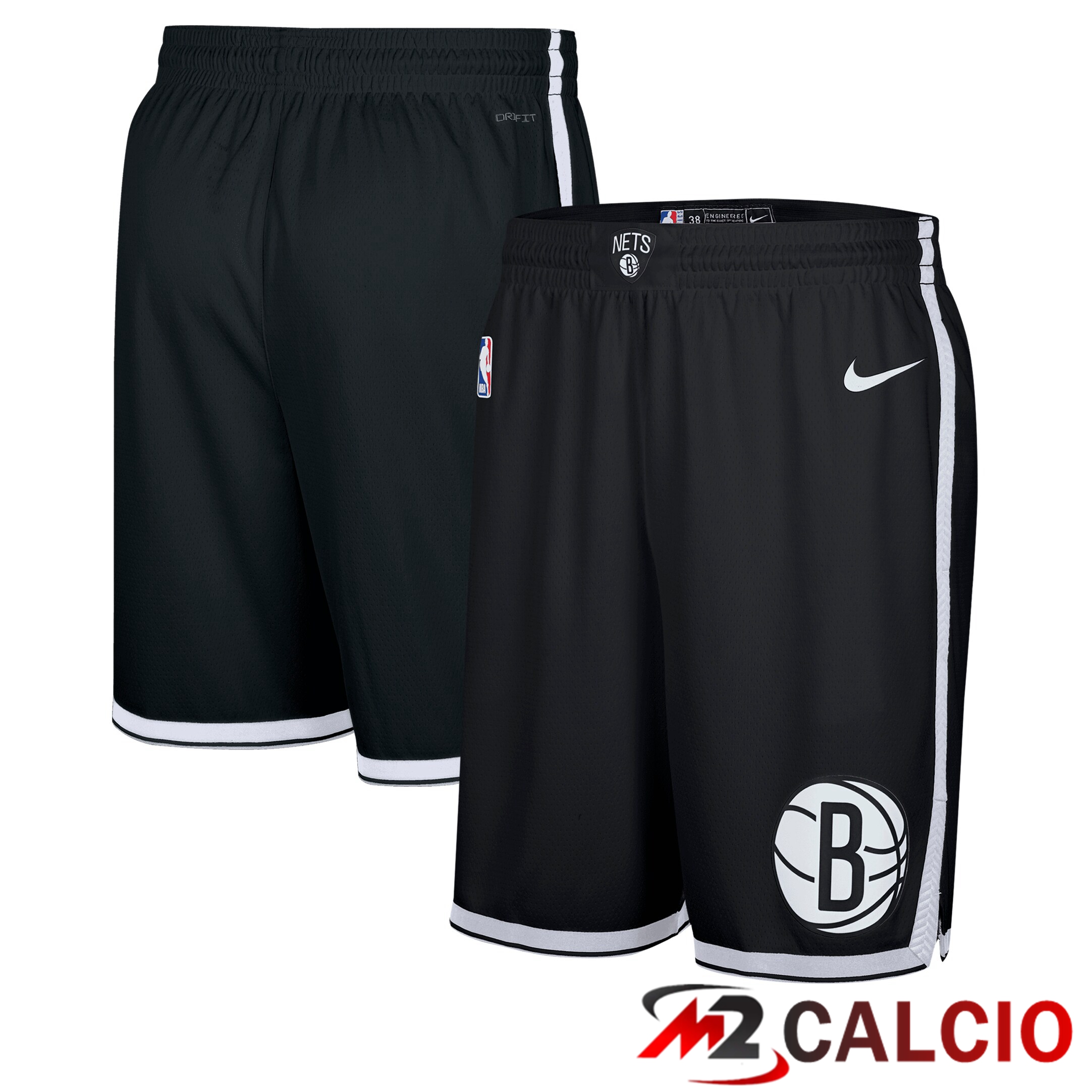 Pantaloncini Brooklyn Nets Nike Replica Icon Swingman - Uomo Pantaloncini Brooklyn Nets Nike Replica Icon Swingman - Uomo