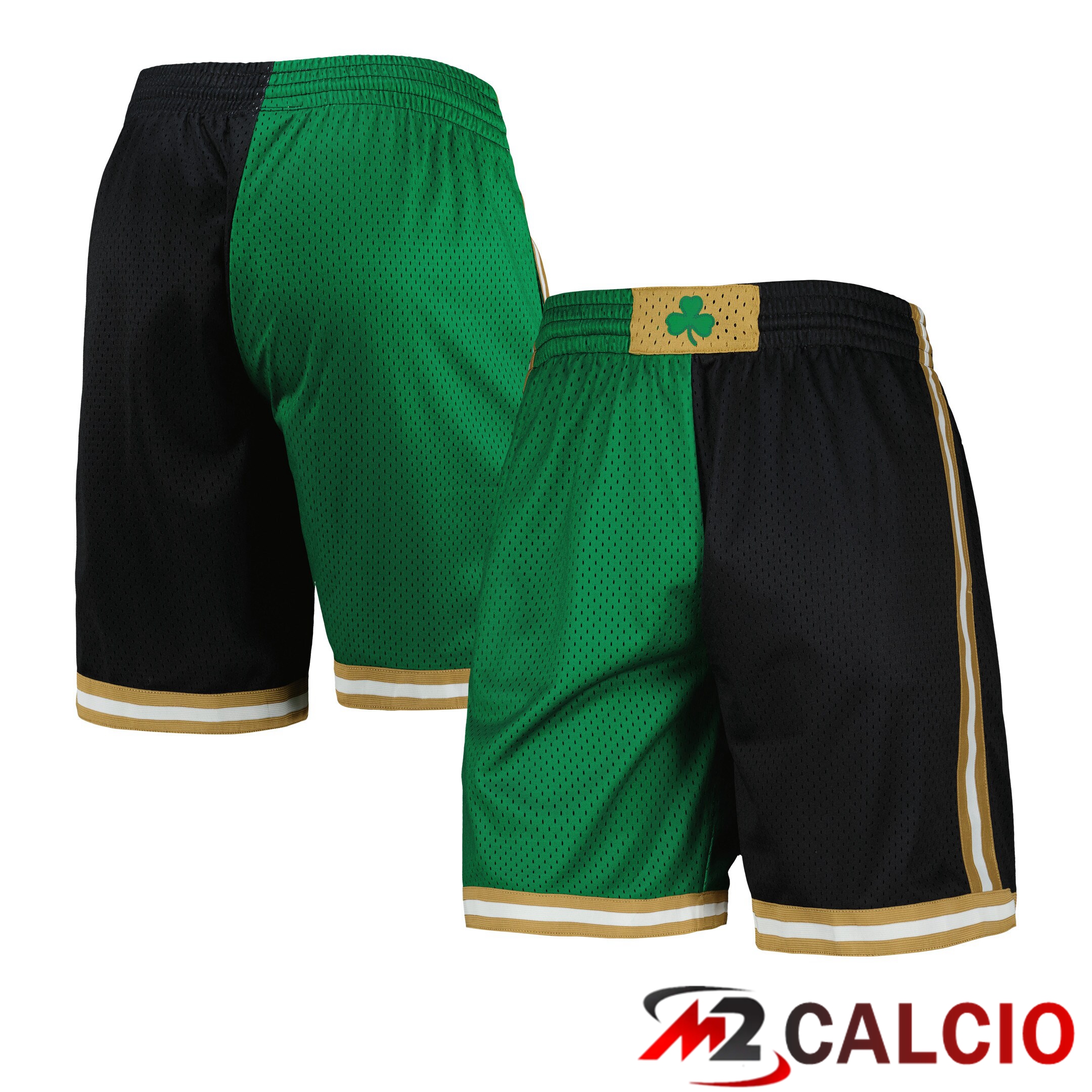 Pantaloncini Boston Celtics Split Swingman Hardwood Classics 2007 Di Mitchell & Ness - Uomo Pantaloncini Boston Celtics Split Swingman Hardwood Classics 2007 Di Mitchell & Ness - Uomo