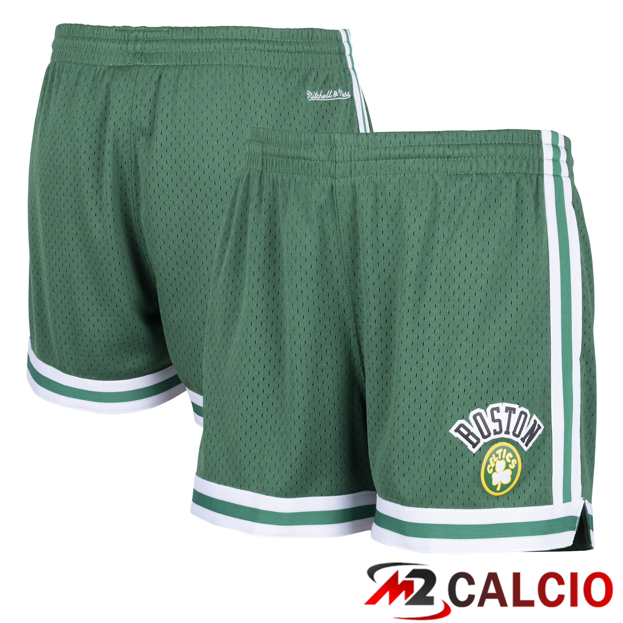 Pantaloncini Jump Shot Mitchell & Ness Kelly Verdi Dei Boston Celtics Da Donna Pantaloncini Jump Shot Mitchell & Ness Kelly Verdi Dei Boston Celtics Da Donna