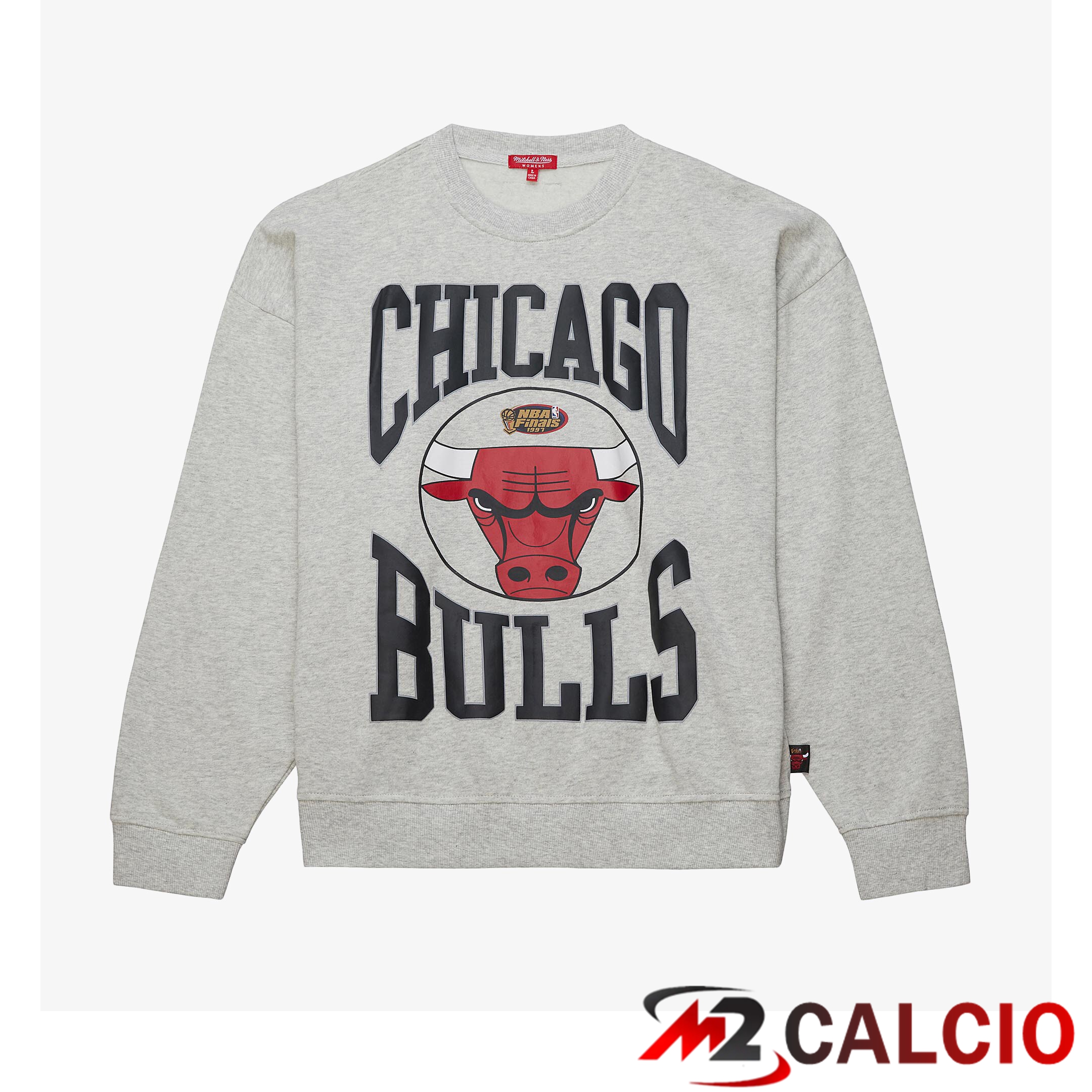 Maglione Girocollo Leggero Mitchell & Ness Dei Chicago Bulls 3.0 Da Donna Maglione Girocollo Leggero Mitchell & Ness Dei Chicago Bulls 3.0 Da Donna
