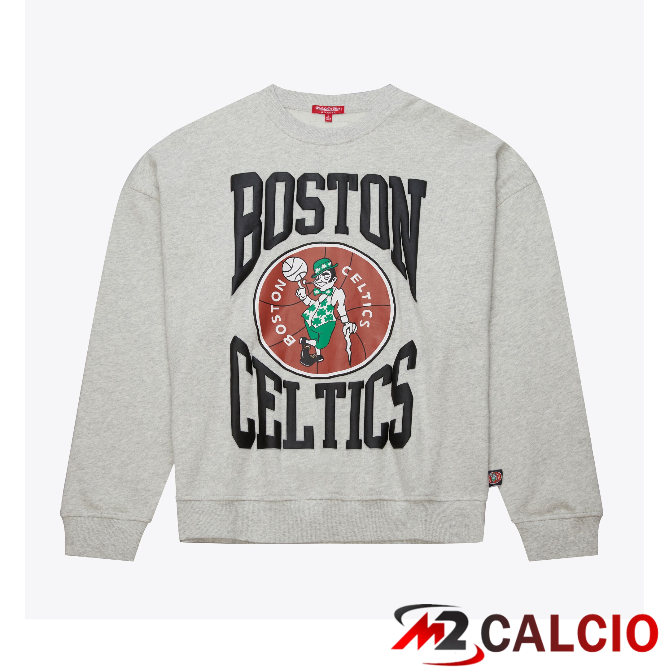 Maglione Girocollo Leggero Mitchell & Ness Dei Boston Celtics 3.0 Da Donna Maglione Girocollo Leggero Mitchell & Ness Dei Boston Celtics 3.0 Da Donna