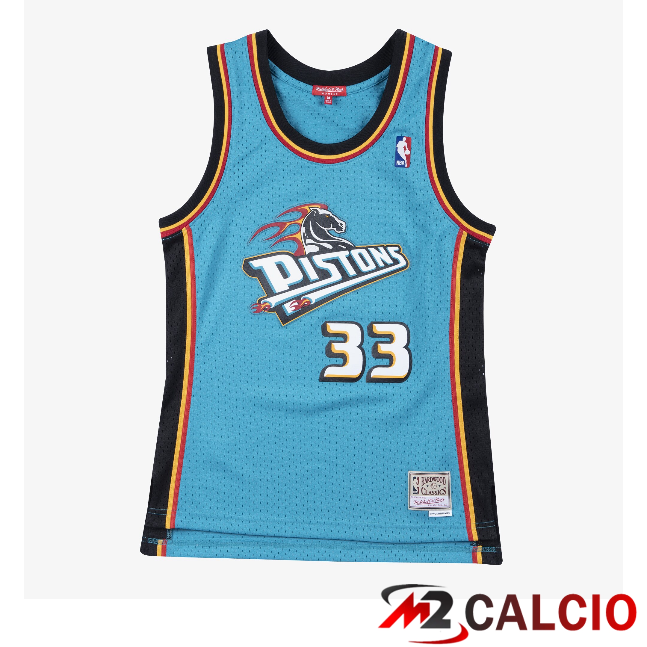 Maglie Swingman Mitchell & Ness Dei Detroit Pistons, Grant Hill 1998-99 Maglie Swingman Mitchell & Ness Dei Detroit Pistons, Grant Hill 1998-99