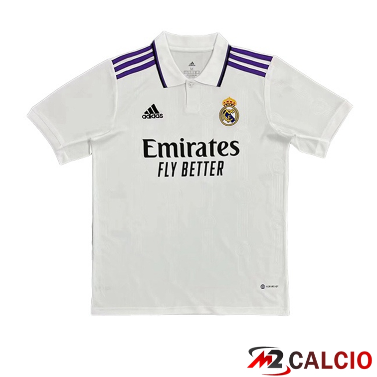 Maglie Calcio Real Madrid Prima Version Fuite Bianco 2022/2023