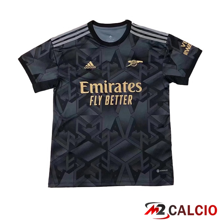 Maglie Calcio Arsenal Seconda Version Fuite Nero 2022/2023