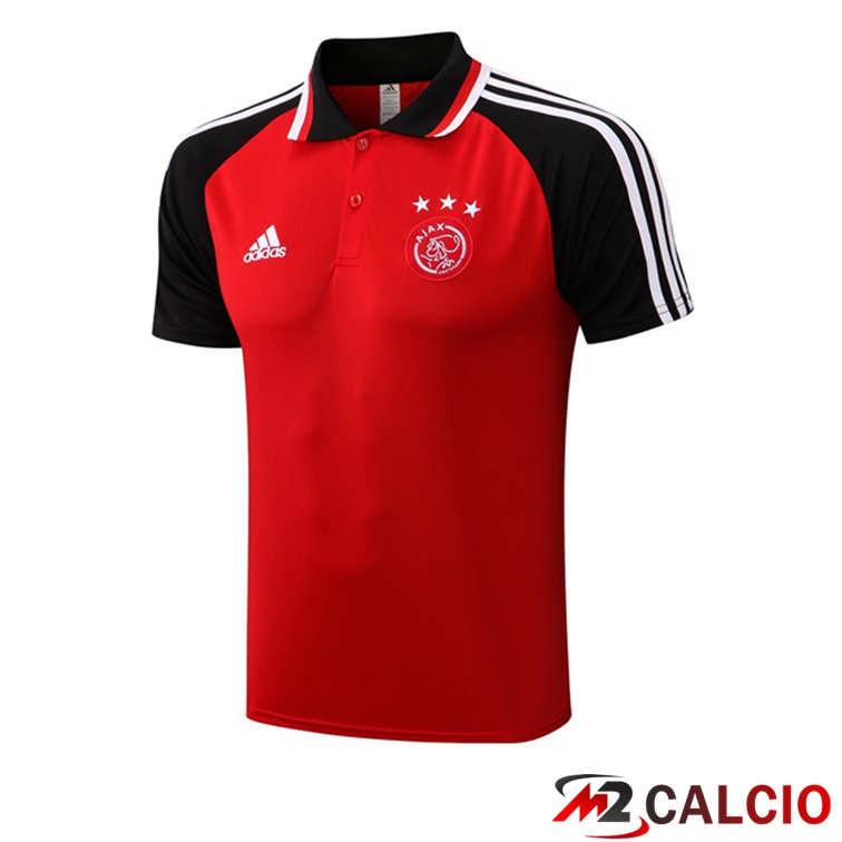 Maglia Polo AFC Ajax Rosso 2021/2022