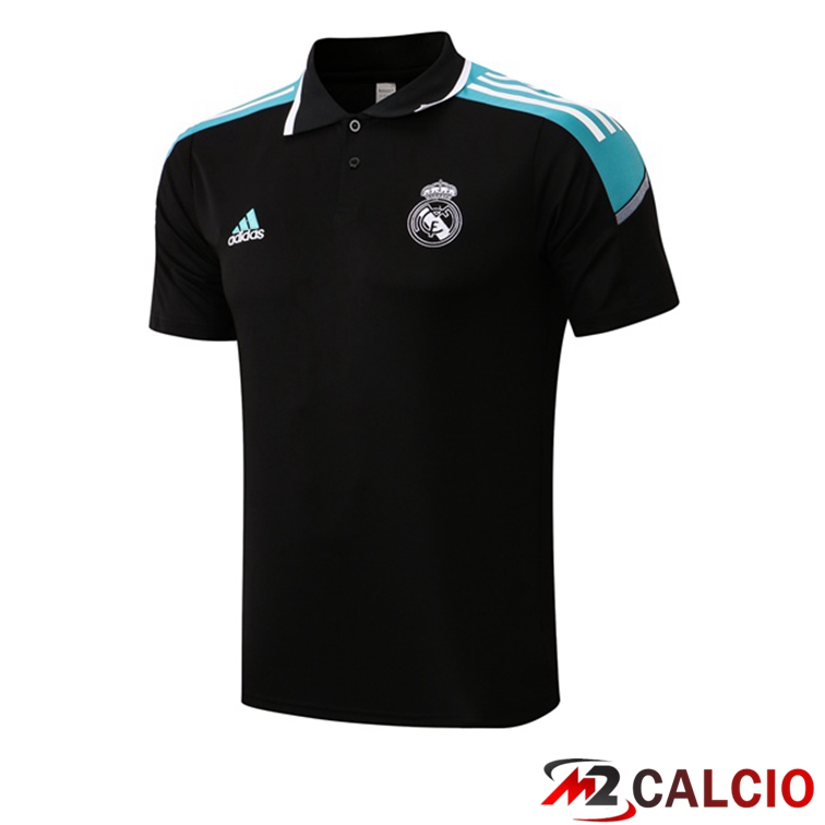 Maglia Polo Real Madrid Nero Verde 2021/2022
