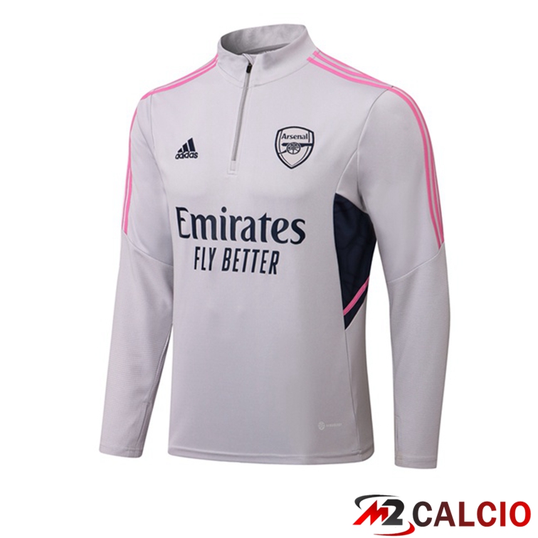 Felpa Allenamento Arsenal Grigio 2022/2023