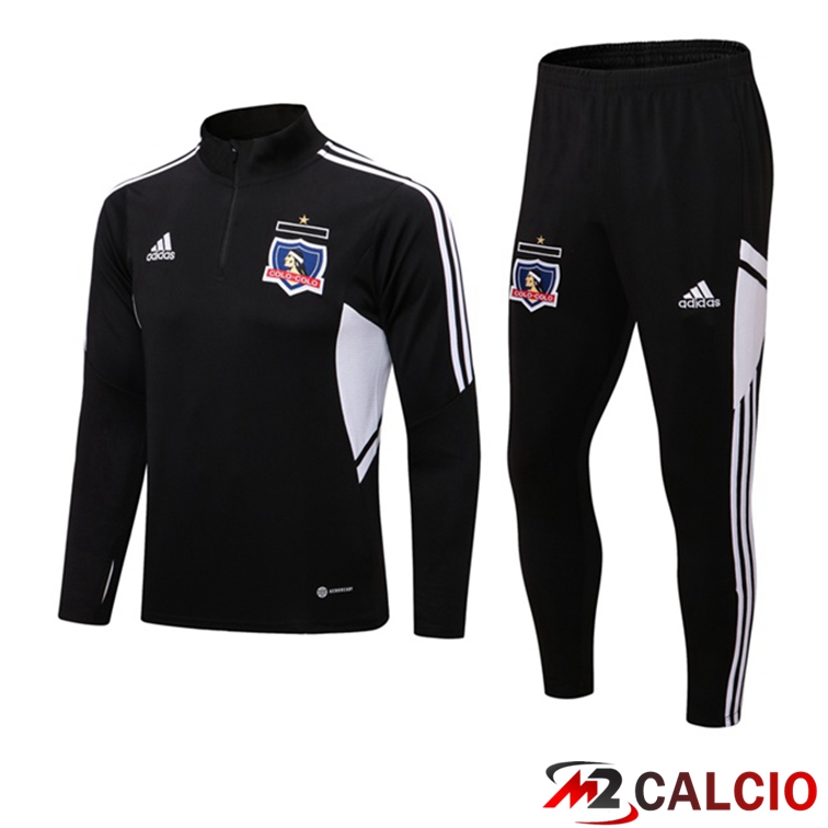 Insieme Tuta Calcio Colo-Colo Nero 2022/2023