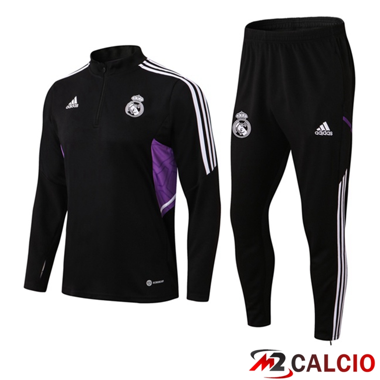 Insieme Tuta Calcio Real Madrid Nero 2022/2023