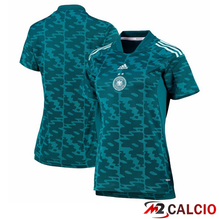 Maglia calcio Germania Donna Seconda Blu Euro 2022 femminile