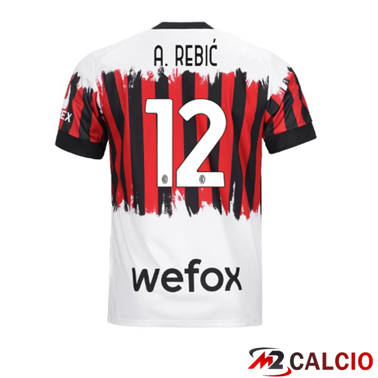 Maglie Calcio AC Milan (A. REBIĆ 12) Quarta 2021/2022