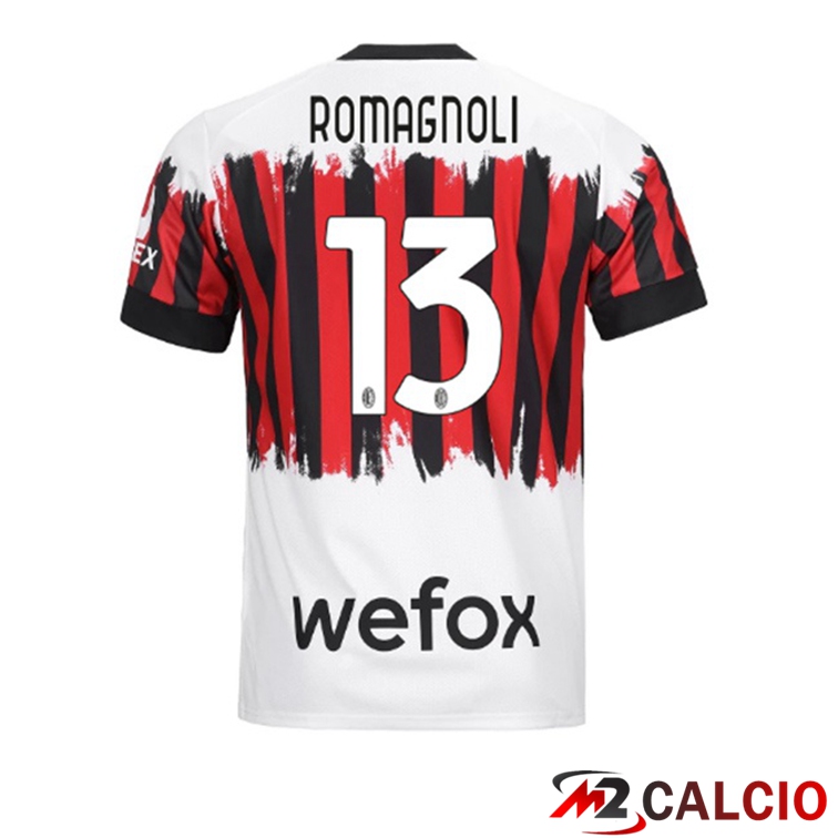 Maglie Calcio AC Milan (ROMAGNOLI 13) Quarta 2021/2022