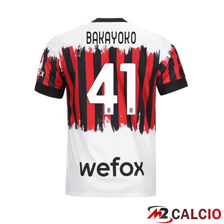 Maglie Calcio AC Milan (BAKAYOKO 41) Quarta 2021/2022