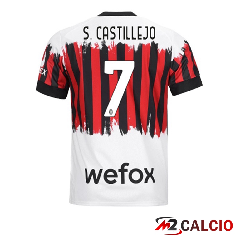 Maglie Calcio AC Milan (S. CASTILLEJO 7) Quarta 2021/2022