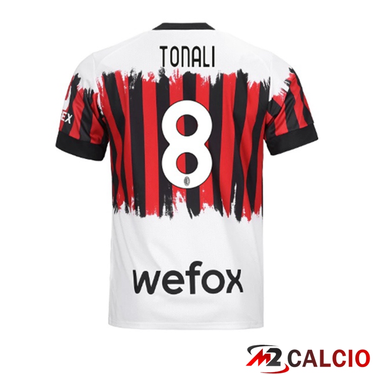 Maglie Calcio AC Milan (TONALI 8) Quarta 2021/2022