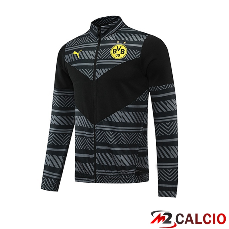 Giacca Calcio Dortmund BVB Nero Grigio 2022/2023