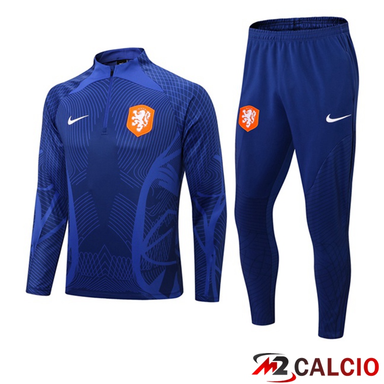 Insieme Tuta Calcio Olanda Blu 2022/2023